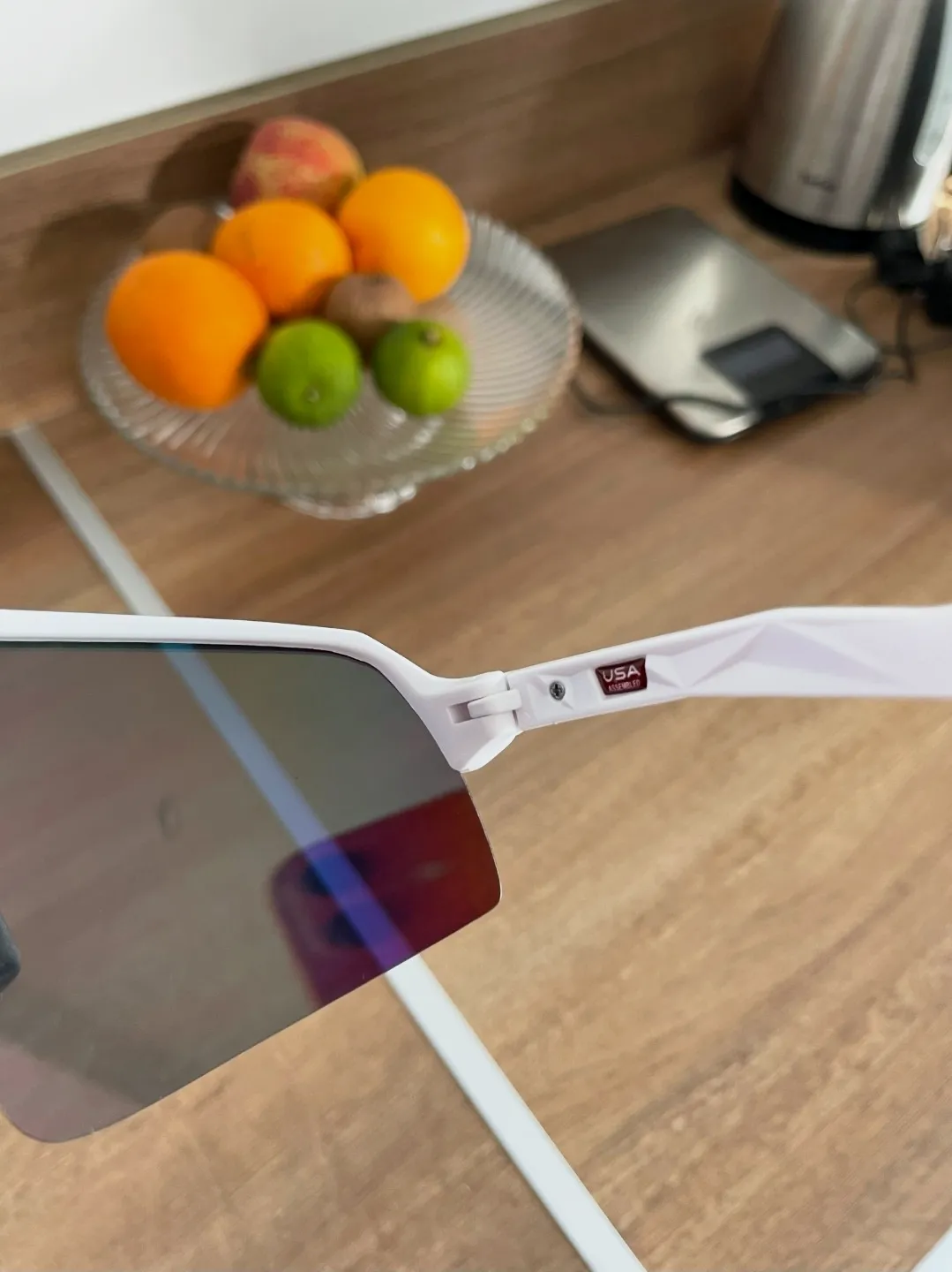 Lunettes de sport Oakley Prizm – Oakley – blanc et orange dégradé 6