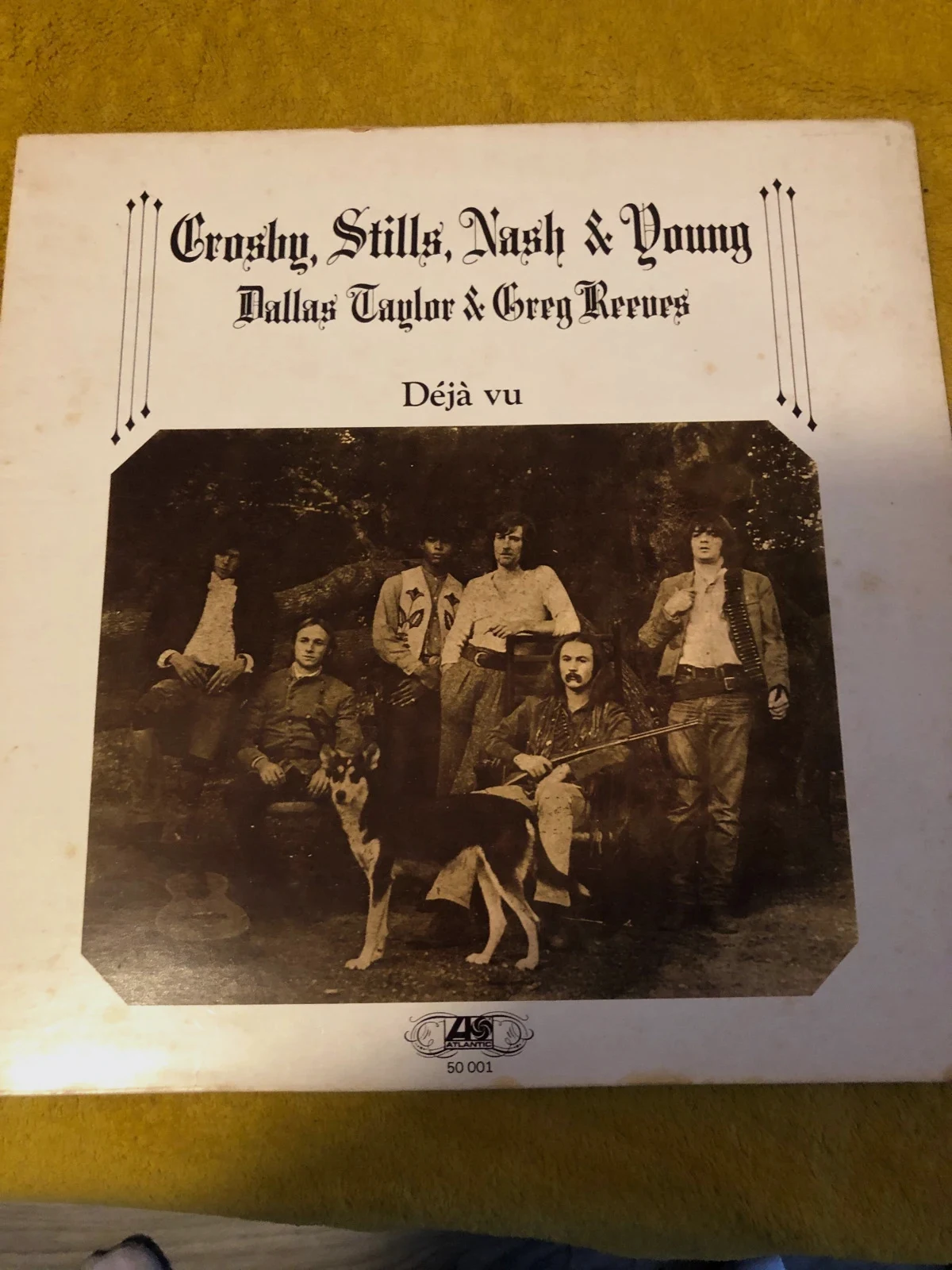 Vinyle Crosby, Stills, Nash & Young - Déjà Vu - Rare pressage Français 🇫🇷