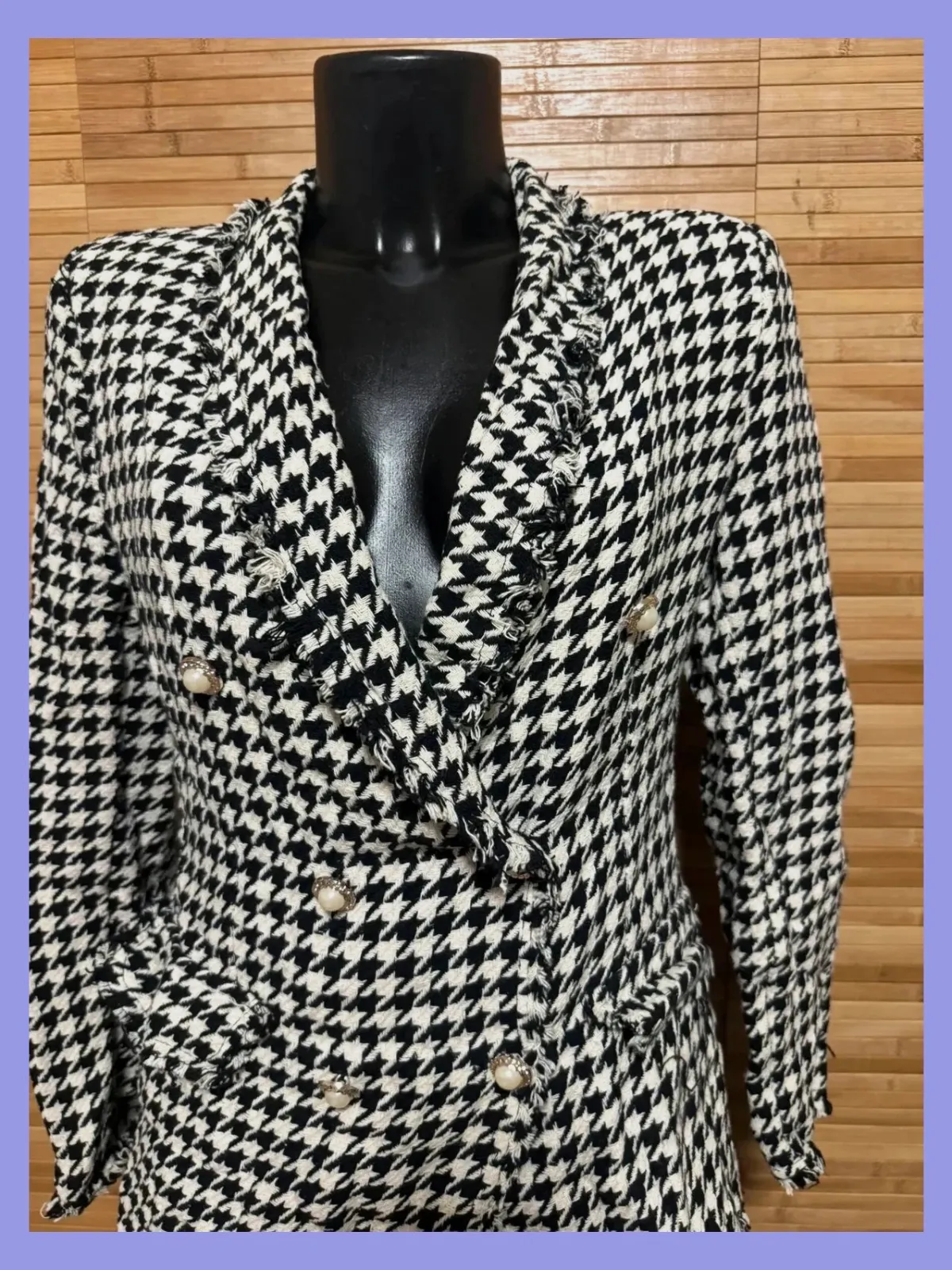 Blazer tela tweed talla única para M/L 😍 – Italia Independent – taille Taille unique 3