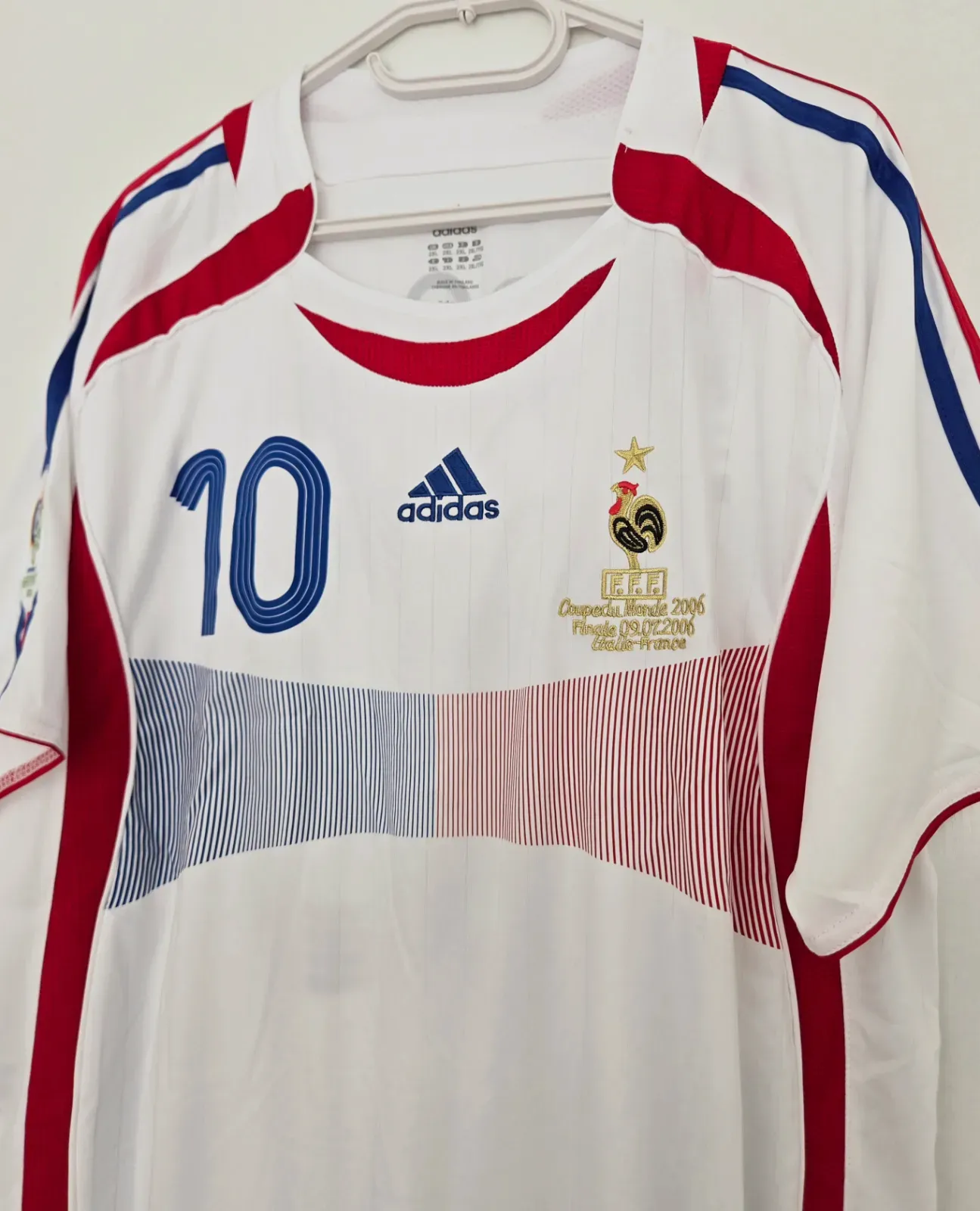Maillot Adidas France Finale 2006 Zidane 10 – Adidas – taille XXL 3