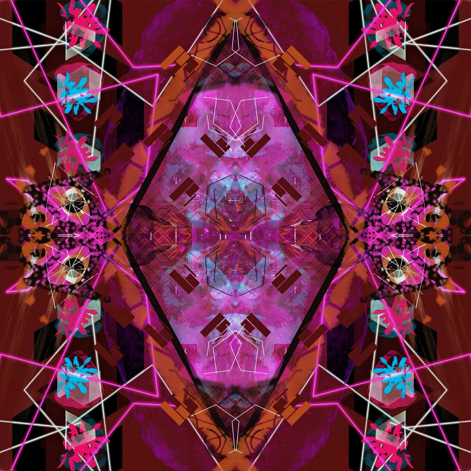 Tableau mandala zen méditation décoration intérieure 29x29 cm – Patdeouf