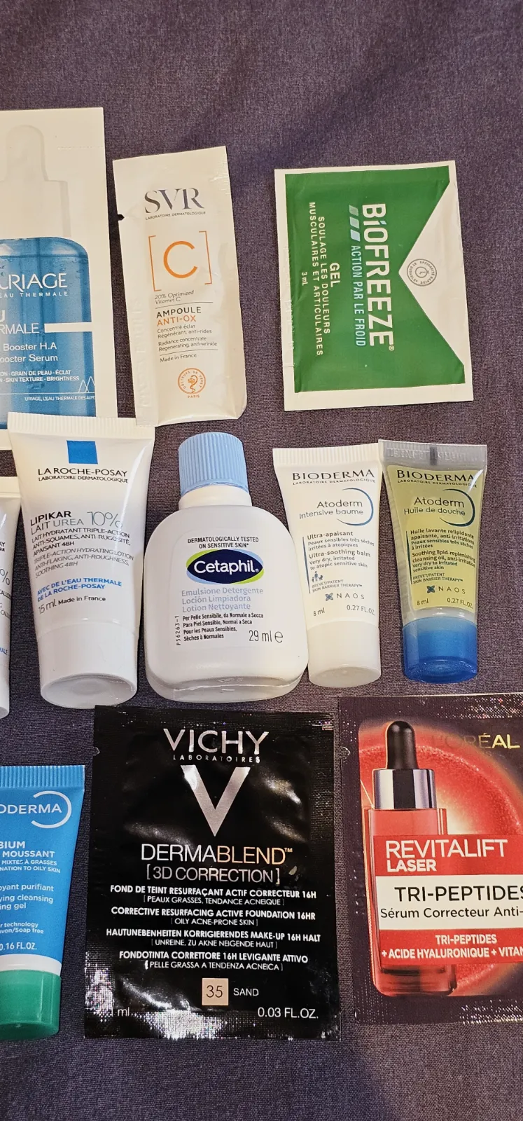 Lot découverte soins visage – 18 produits Nuxe, La Roche-Posay, Bioderma, Avène, – La Roche-Posay – taille Taille unique 4