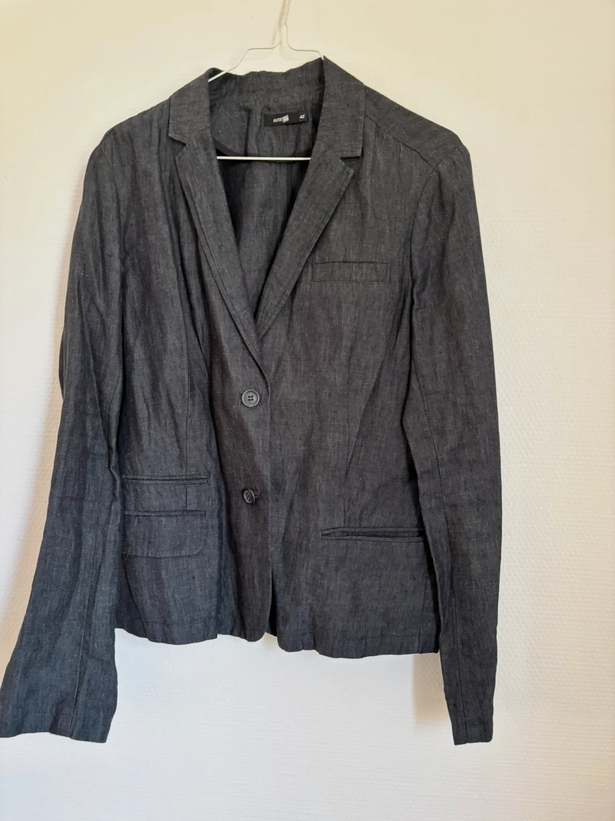 Veste blazer chic en lin