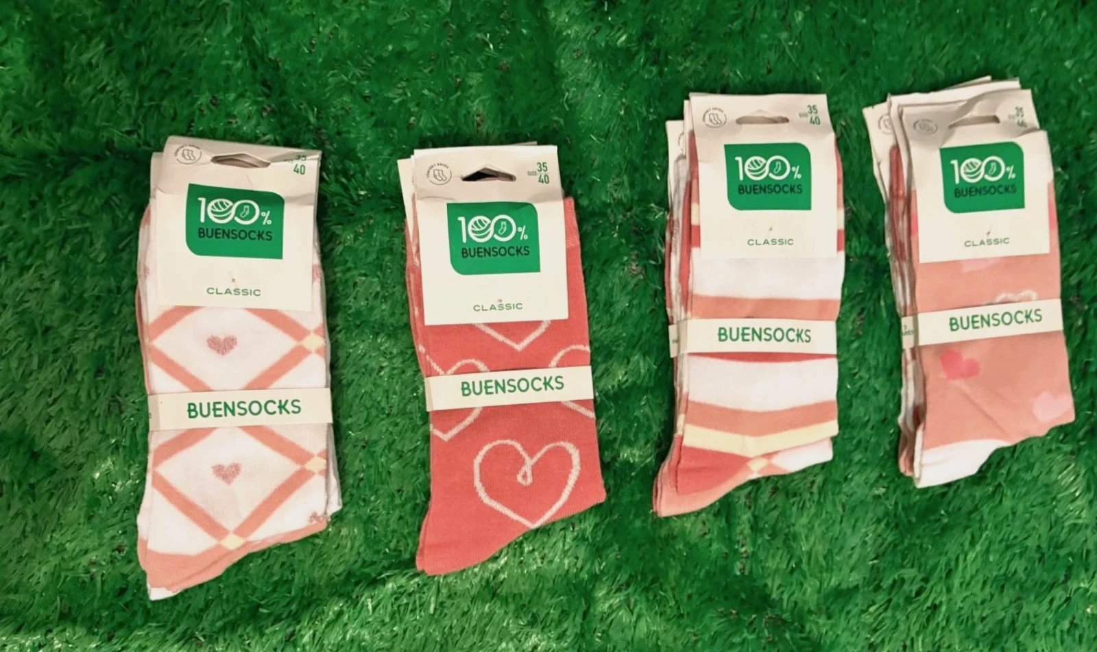 Calcetínes alto 12 pares – buensocks – taille S | 35–38