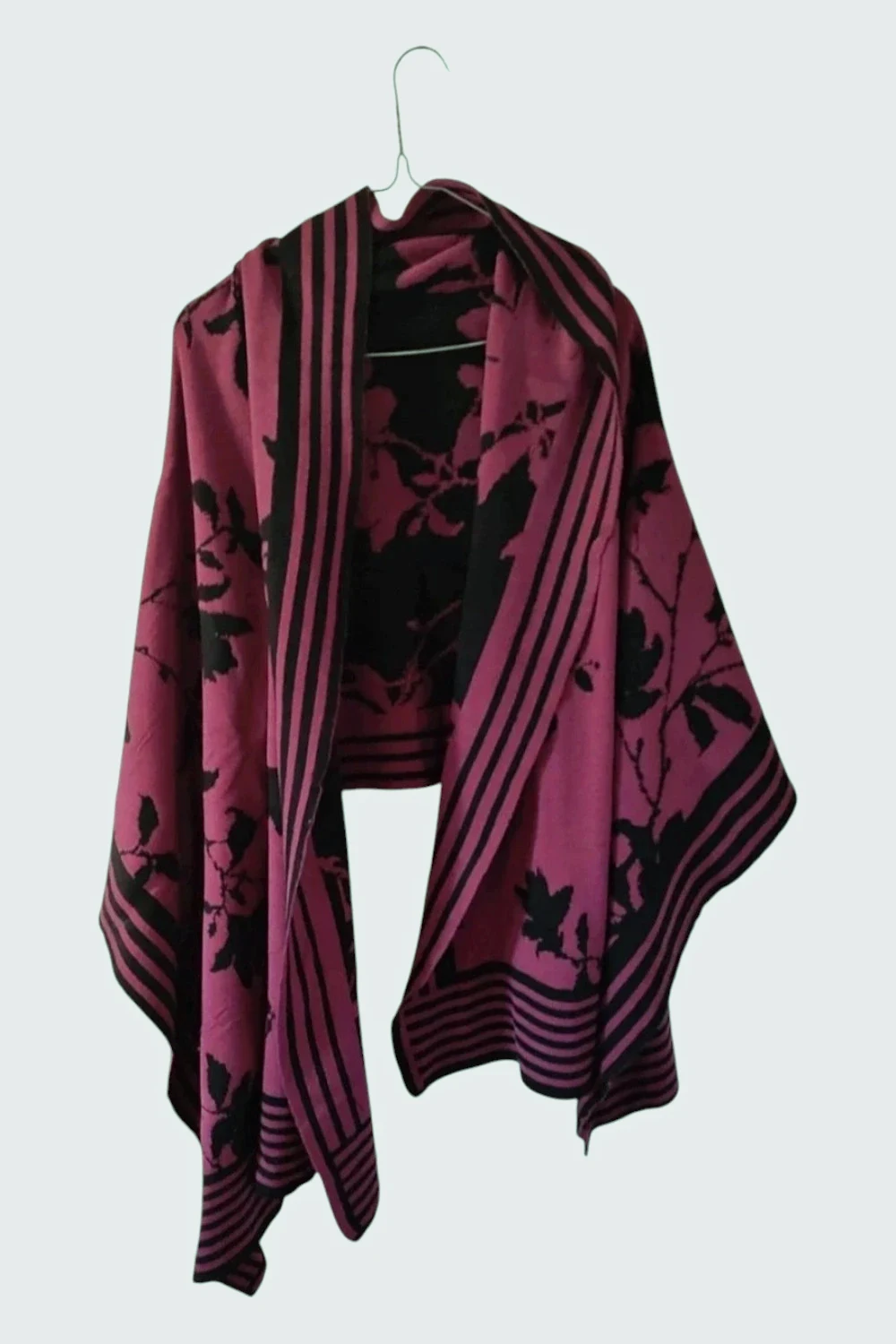 Ethnic winter shawl