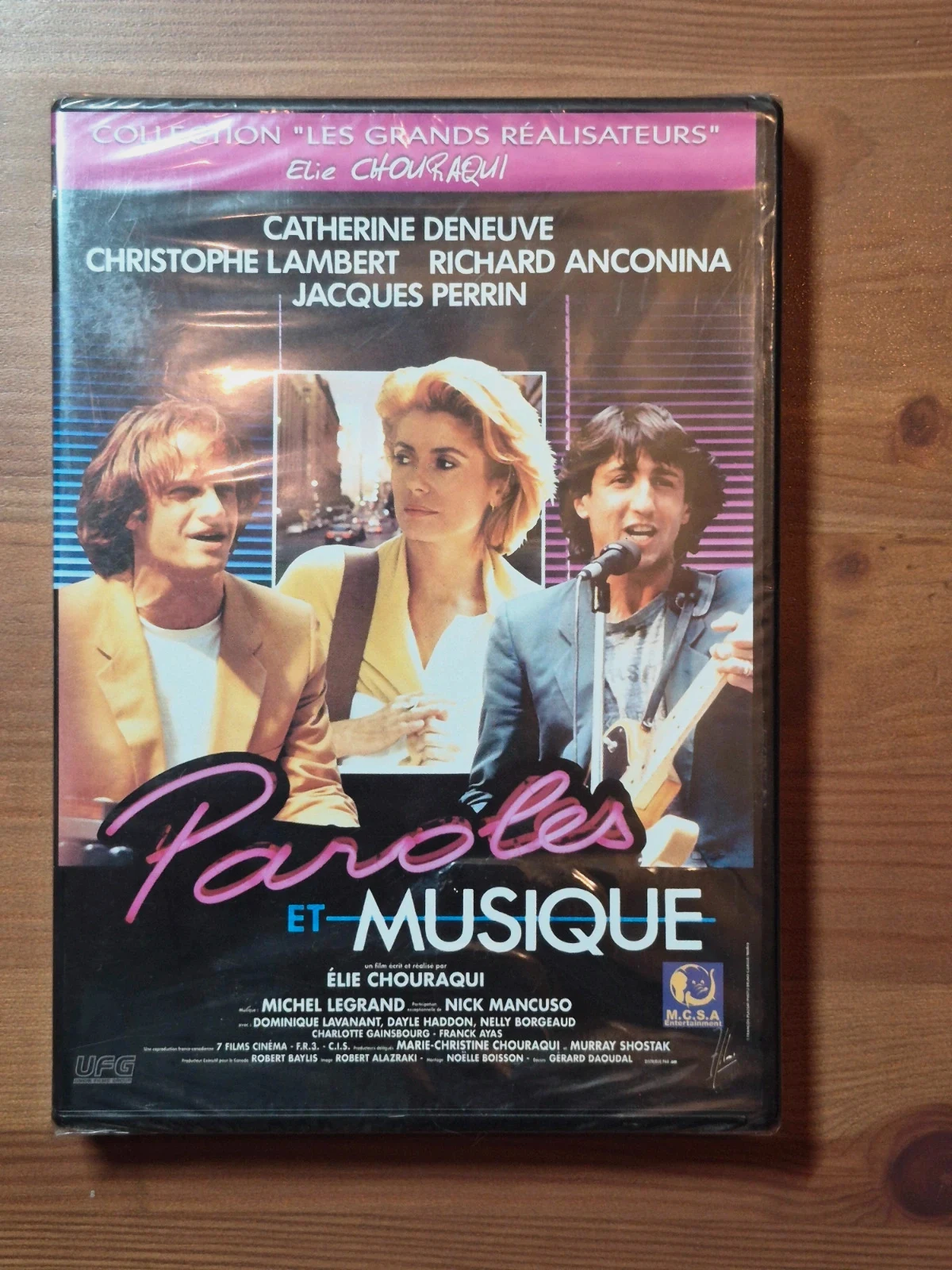 Dvd Paroles et musique sous blister