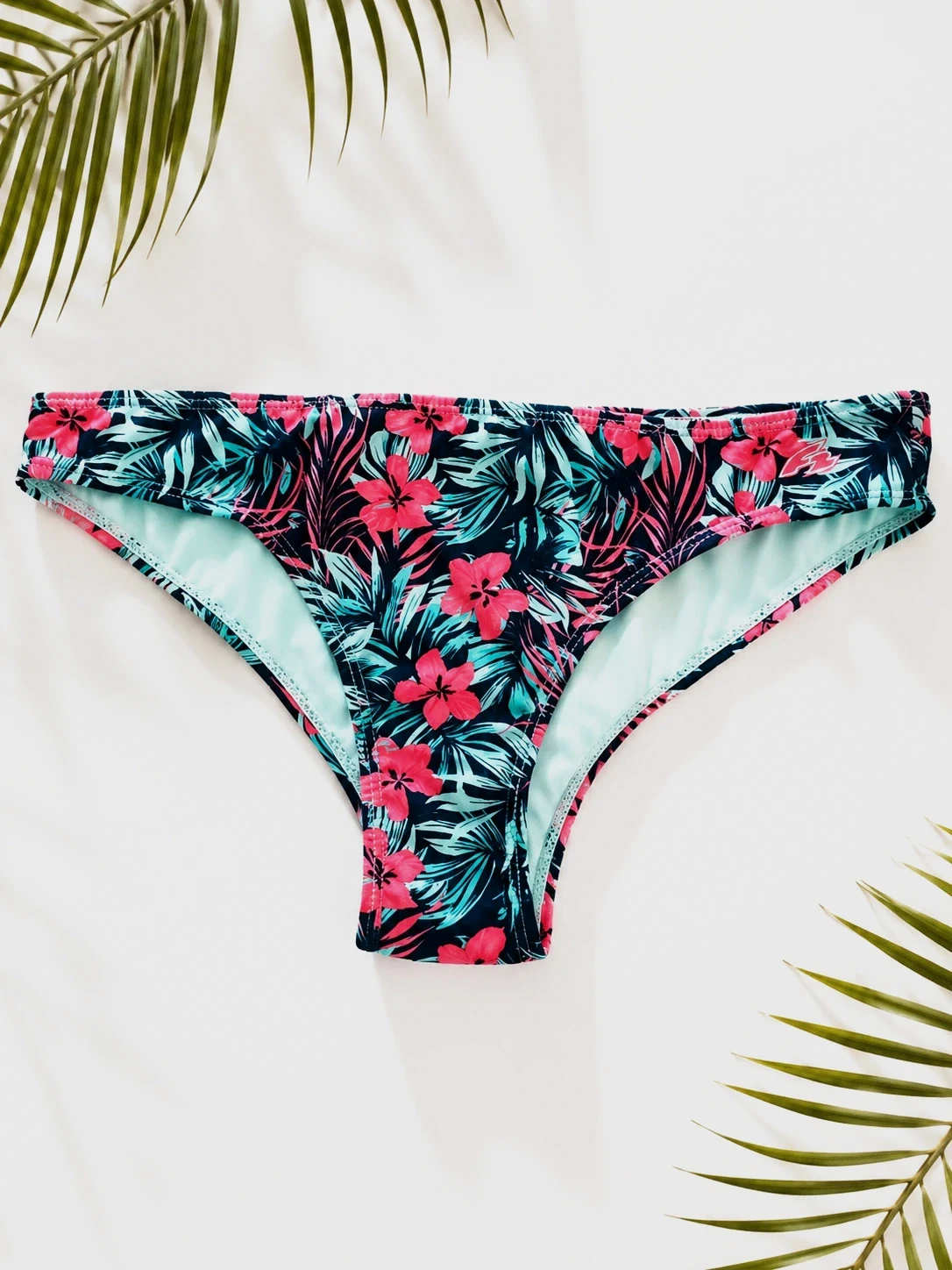 Braga de Bikini Estampado Tropical Talla 40 | Colorida | Ideal para Verano