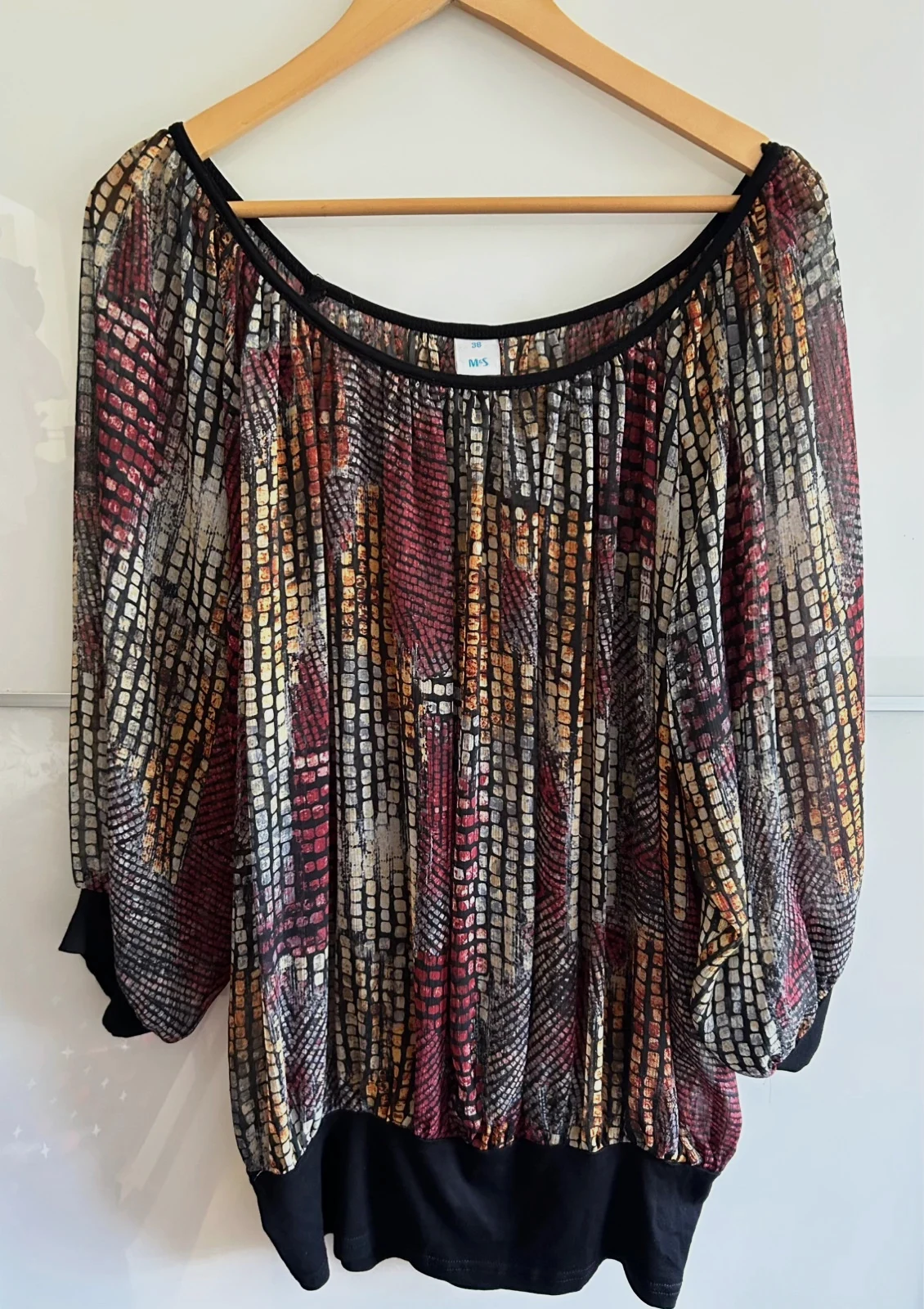 Blouses légère fluide grande taille T48/50 M&S mode oversize