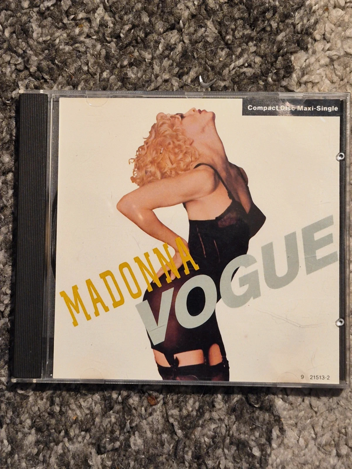 CD Maxi-Single Madonna - Vogue (1990) - Pressage US Original
