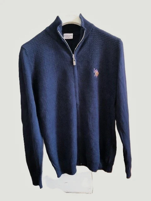 Gilet US.POLO.ASSN taille S Bleu marine Unisexe