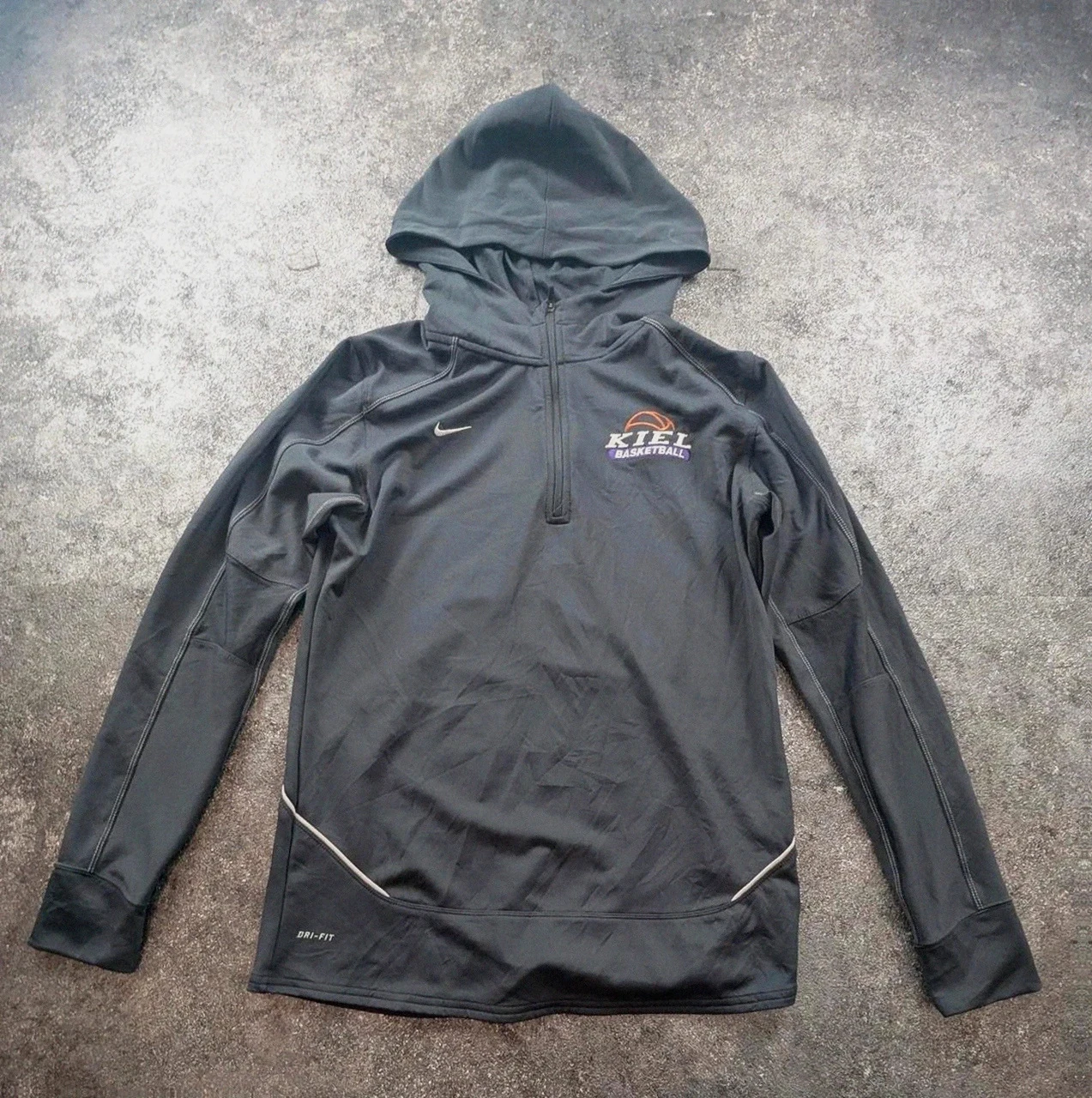 Nike hoodie dri-fit basketball kiel noir M unisexe sport training