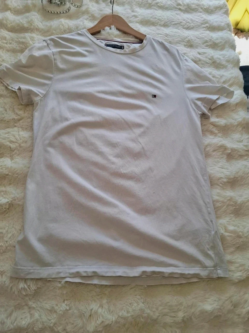 T-shirt Blanc - Taille L - Tommy Hilfiger