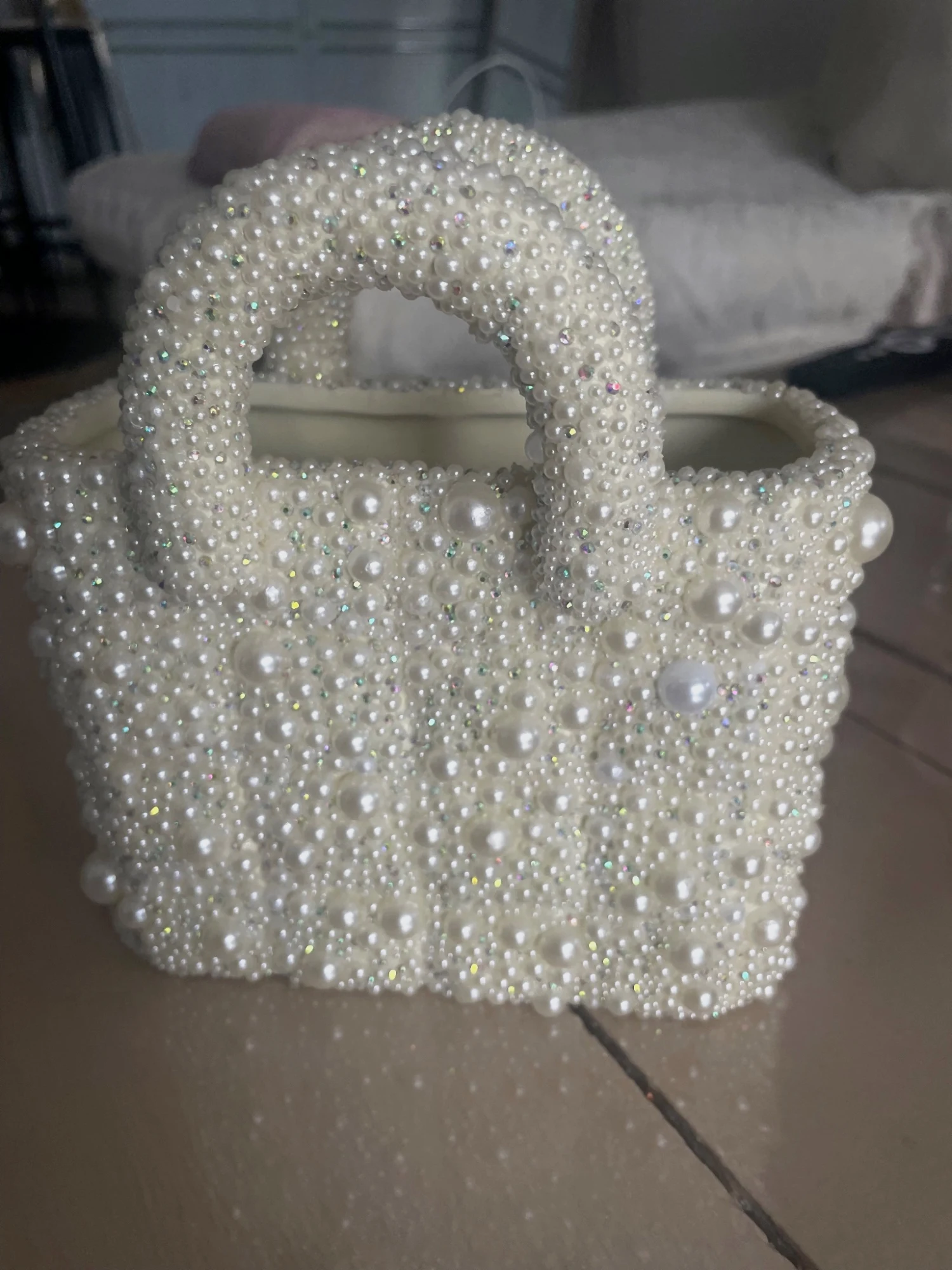 Vase customiser en strass