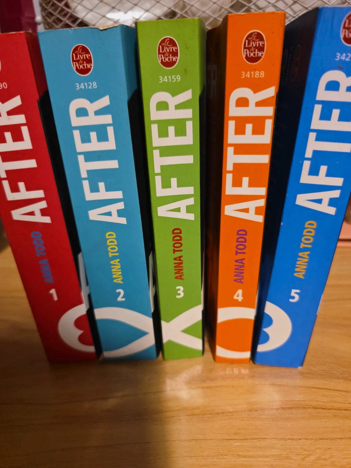 Collection des livres after