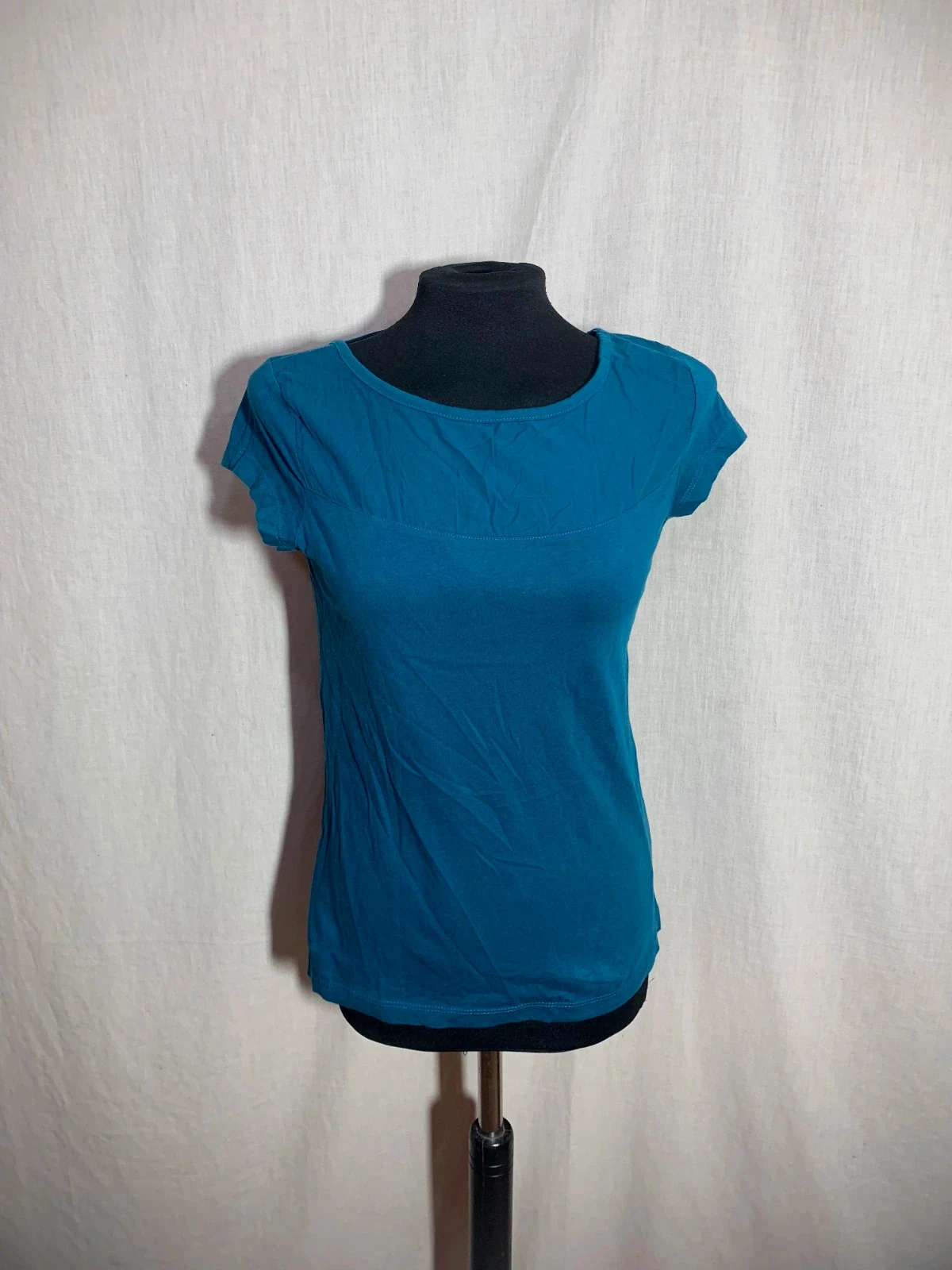 Camiseta Manga Corta Turquesa | Turquoise Short Sleeve Tee | Blanco – Sfera – taille L / 40 / 12