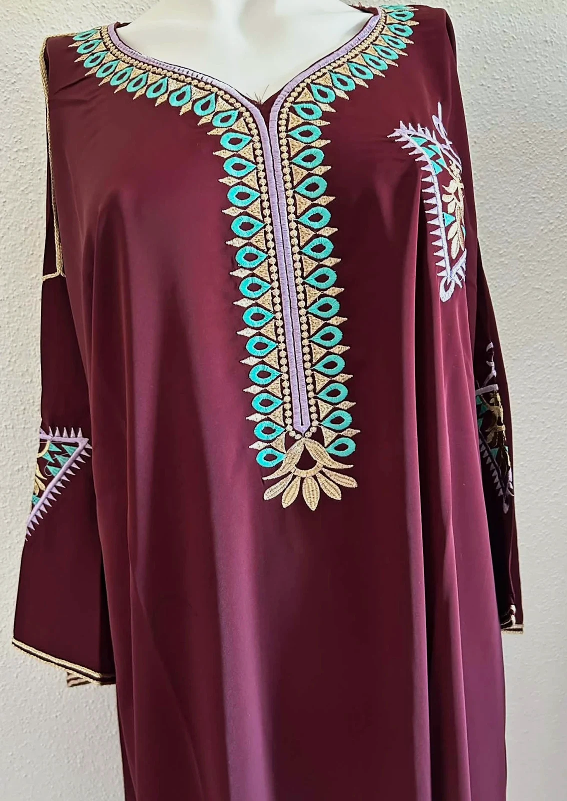 Gandora khanjar crêpe de soie original