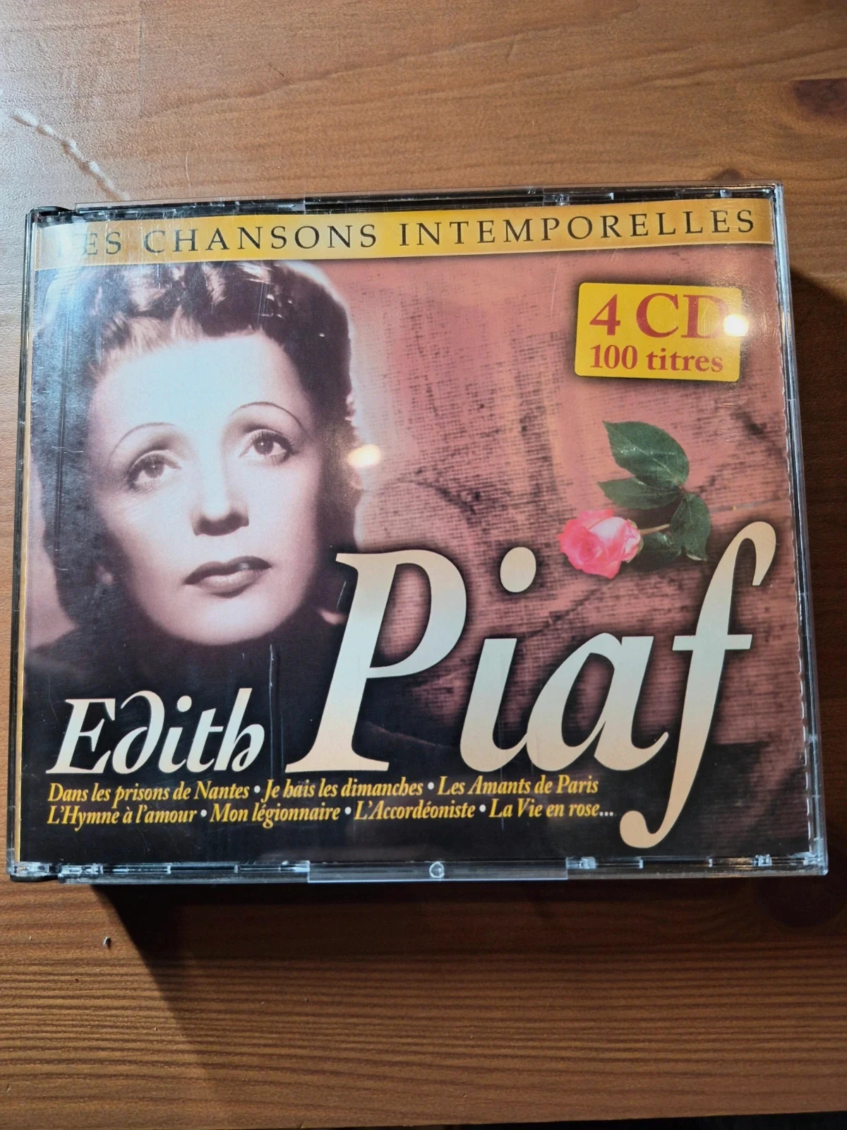 Coffret de 4 cd audio Édith Piaf