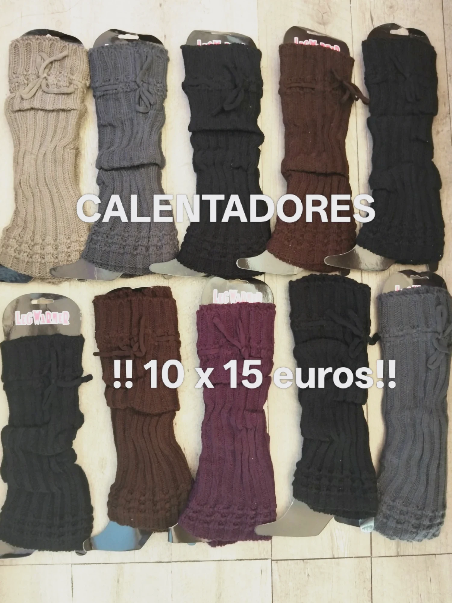 10 polainas 15 euros! Último precio – Legwarmer – taille Taille unique