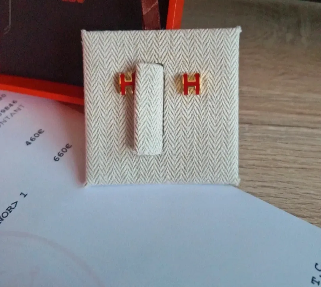 Boucles d'oreilles Mini Pop H Hermès – Hermès – taille Taille unique 4