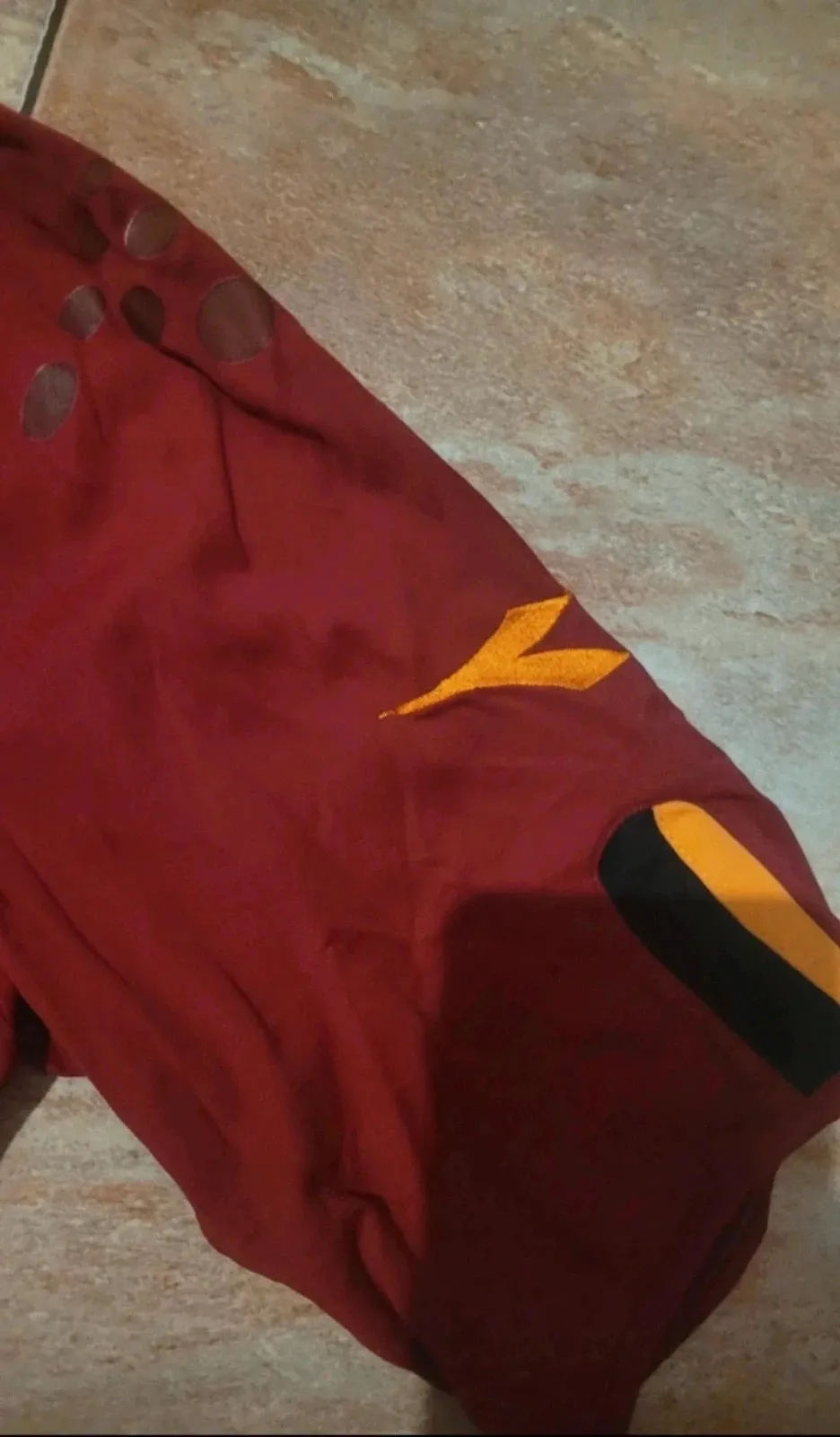Camiseta Diadora AS Roma Retro (2003-2004) - Talla L – Diadora – taille L 3