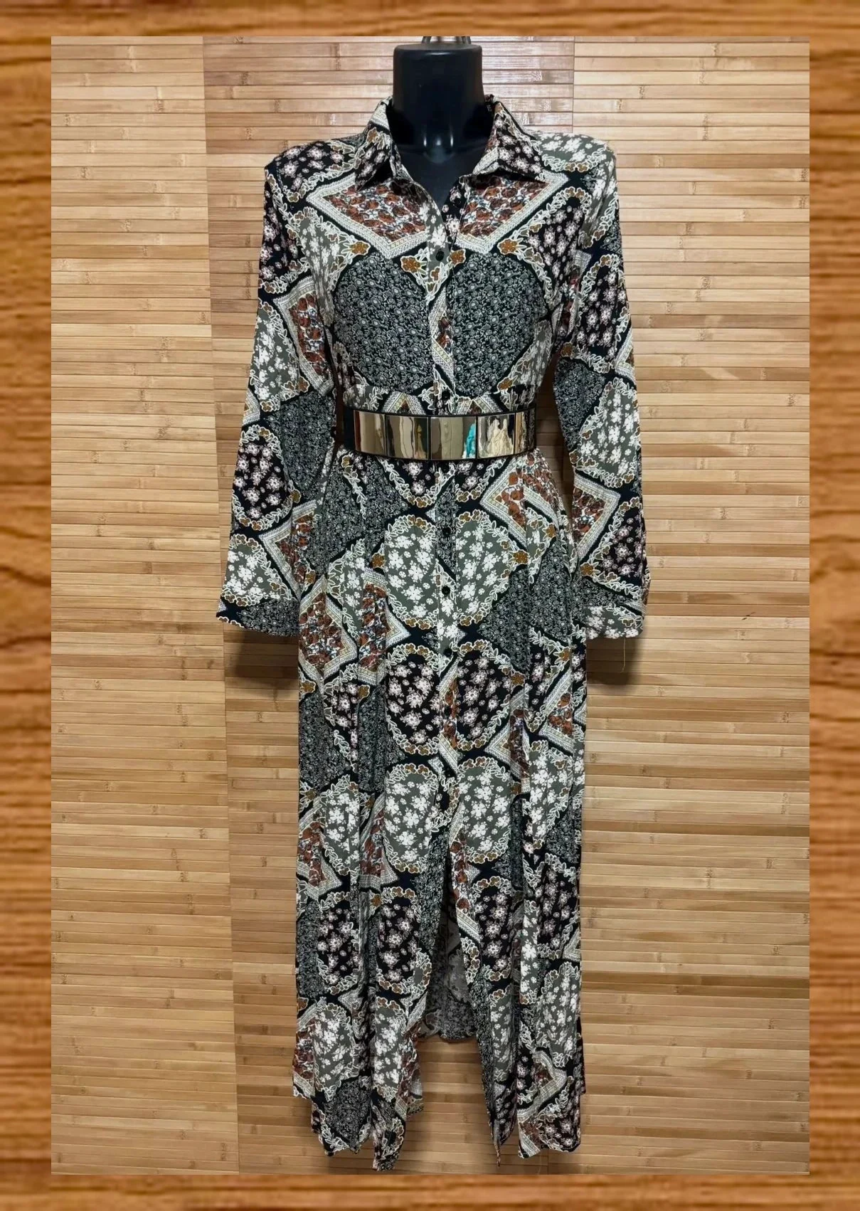 Divino vestido largo viscosa , talla única para M/L 😍