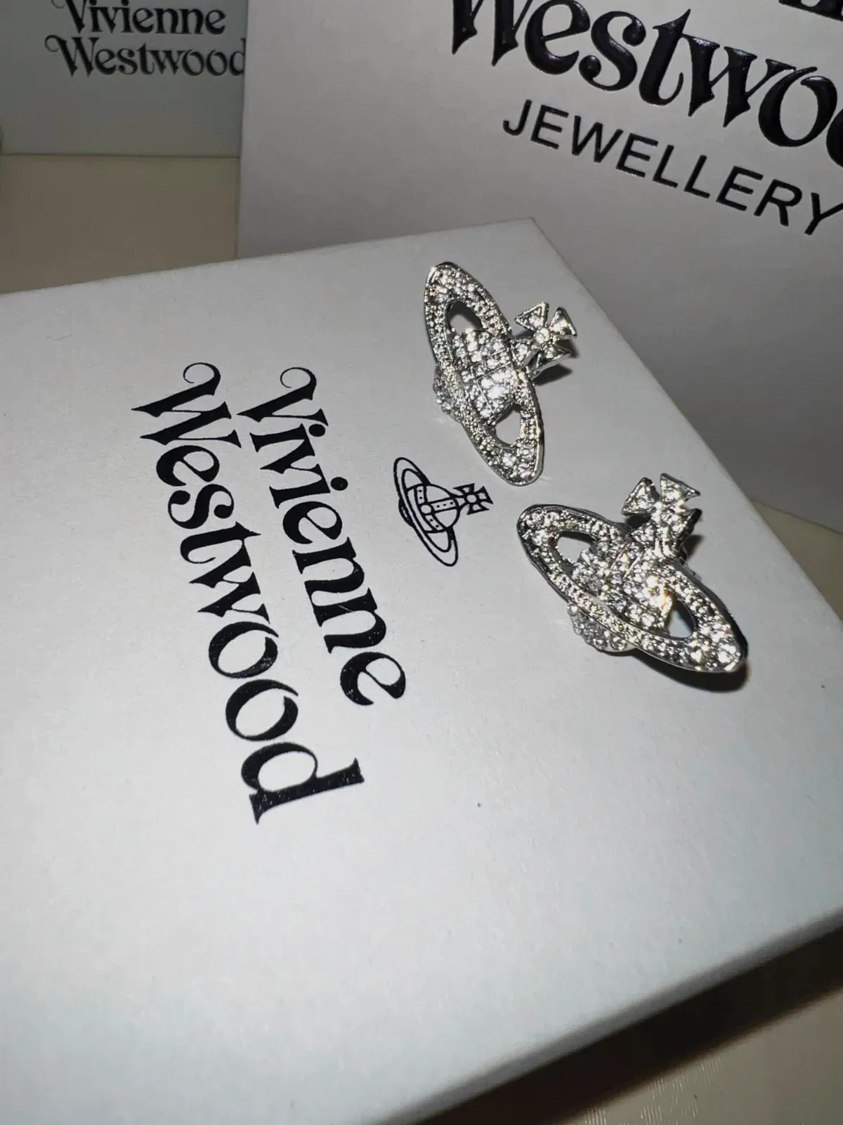Boucles d'oreilles Vivienne Westwood argentées – Vivienne Westwood – argenté – taille Taille unique 4