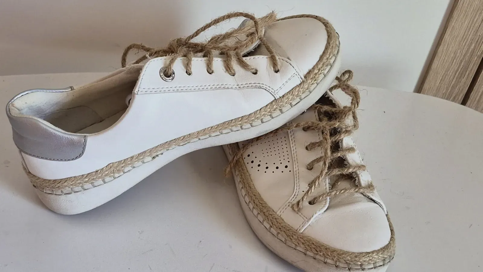 Baskets Tom Tailor blanches – Tom Tailor – taille EU 37 7