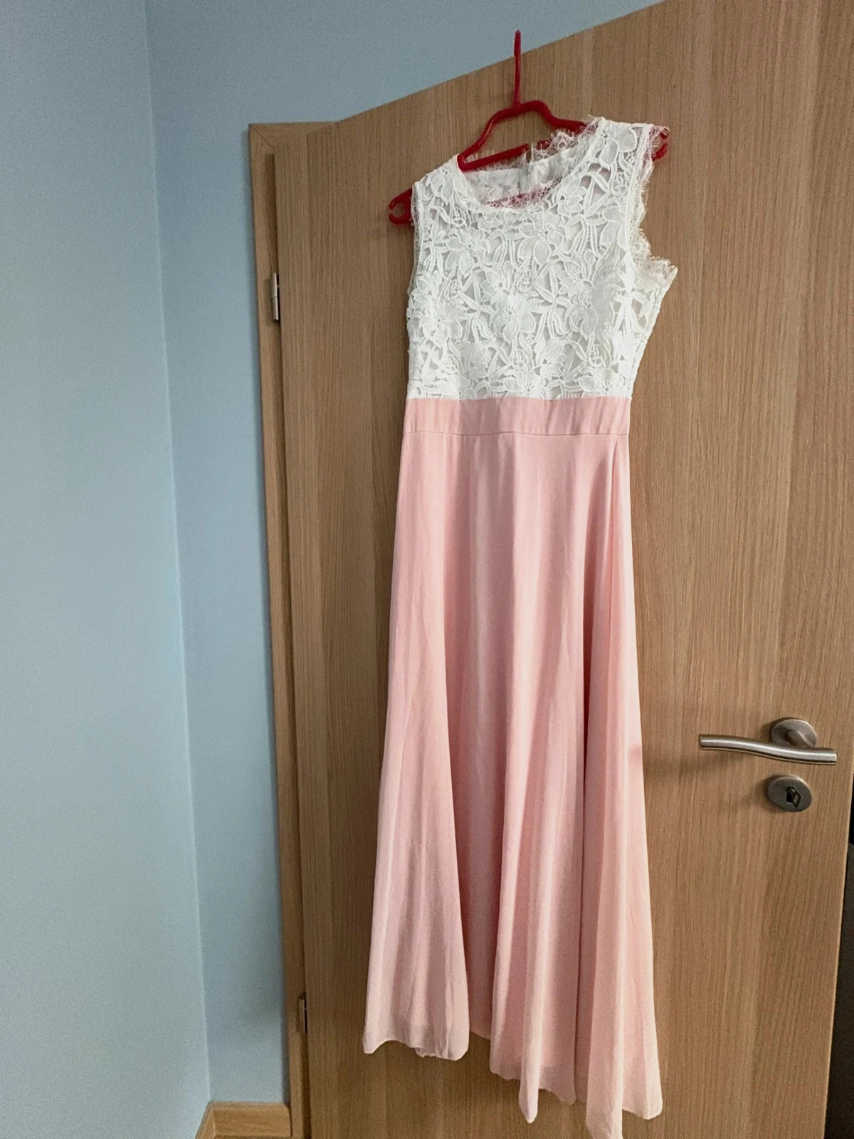 Robe rose et blanc taille S – rani – taille S / 36 / 8