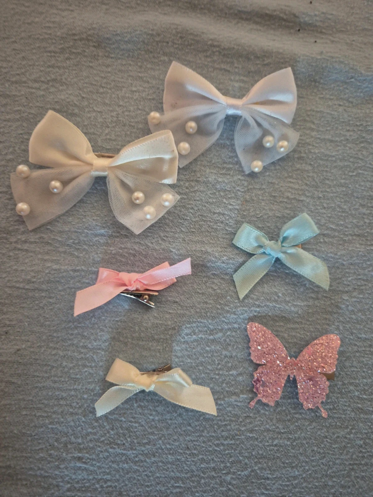 Lot de petites pinces à nœuds( 5 pieces )