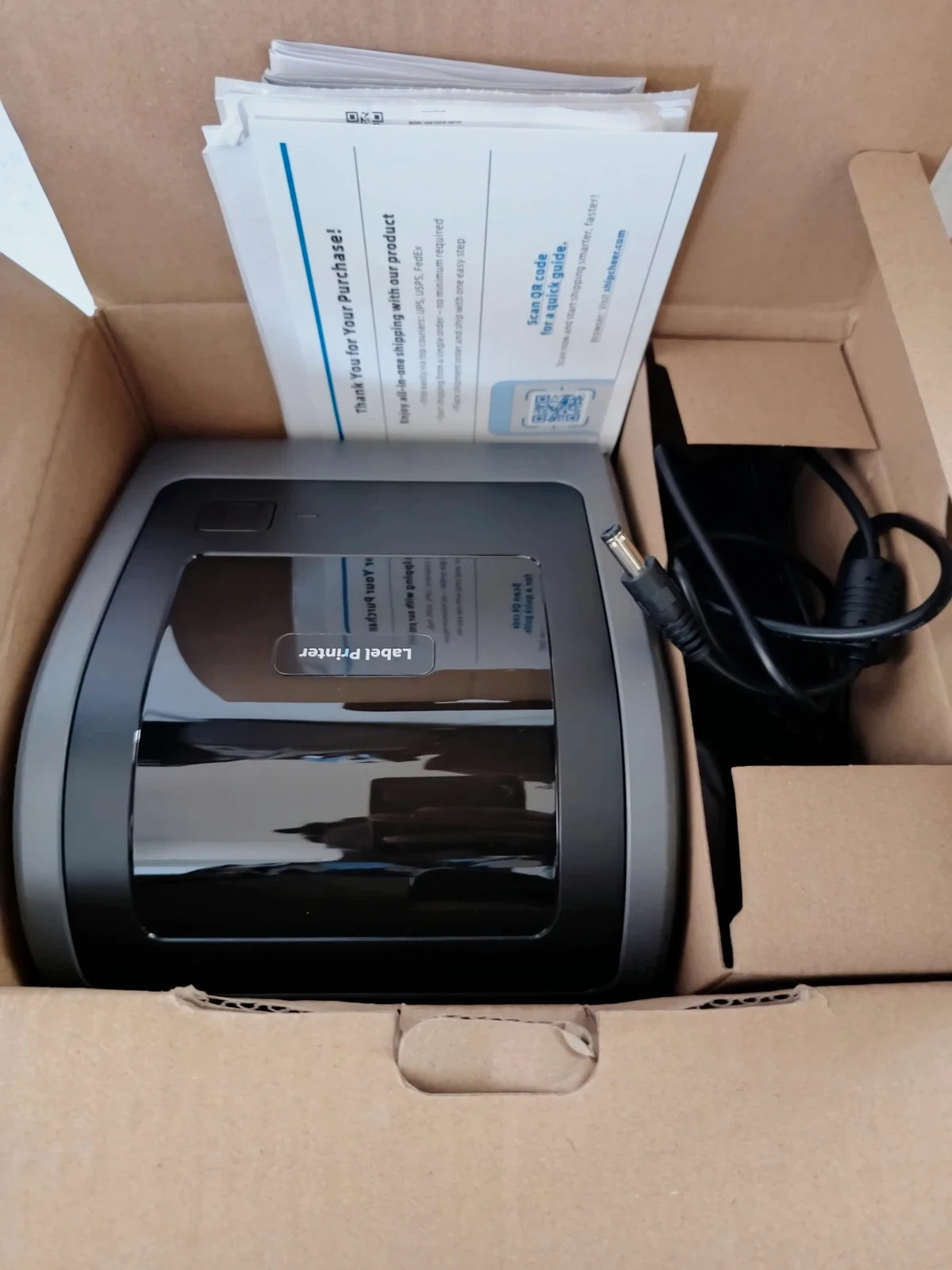 Thermo Drucker, neu mit Original Verpackung – label printer