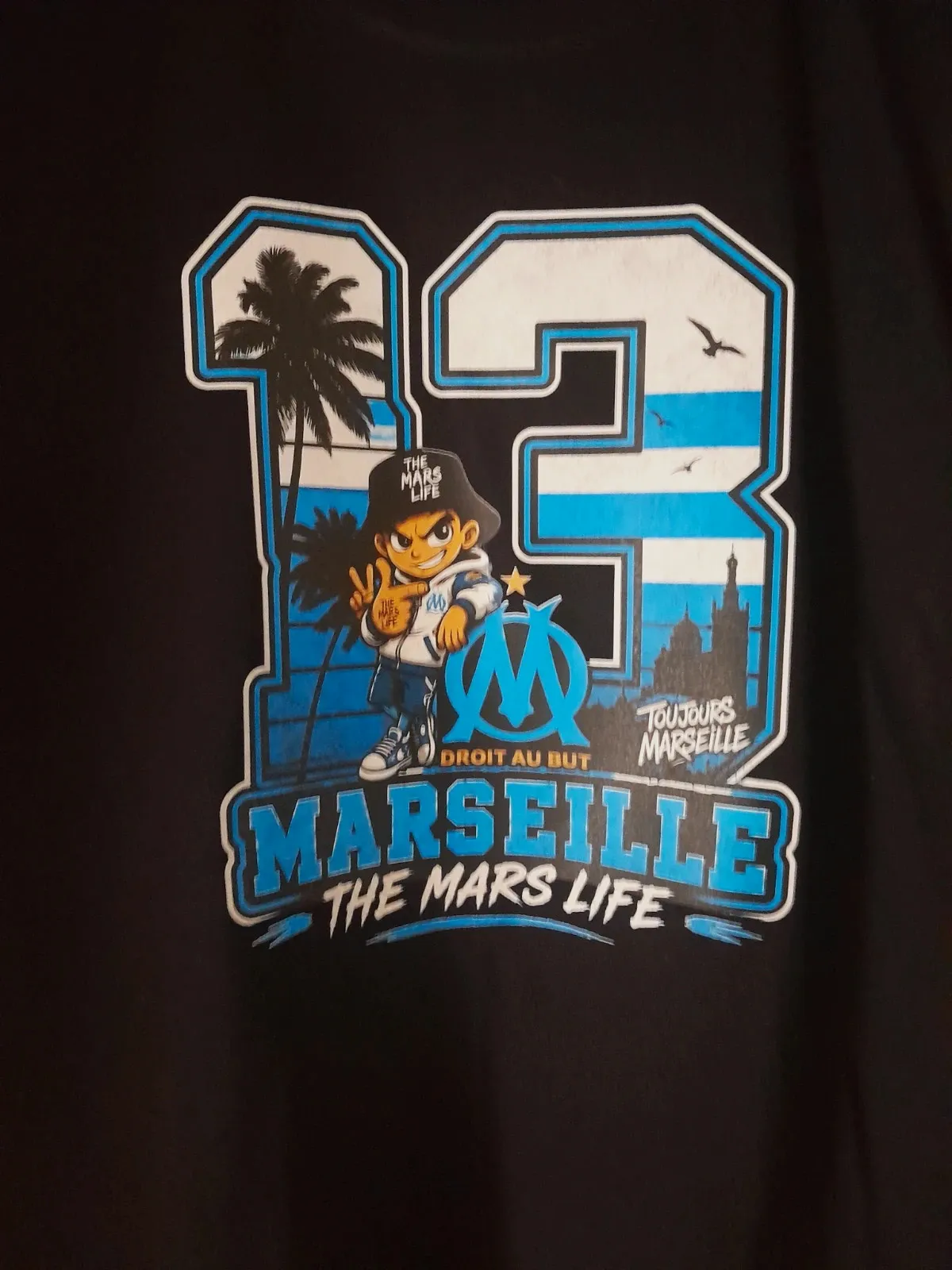 T-shirt Marseille – Marseille – taille S 3
