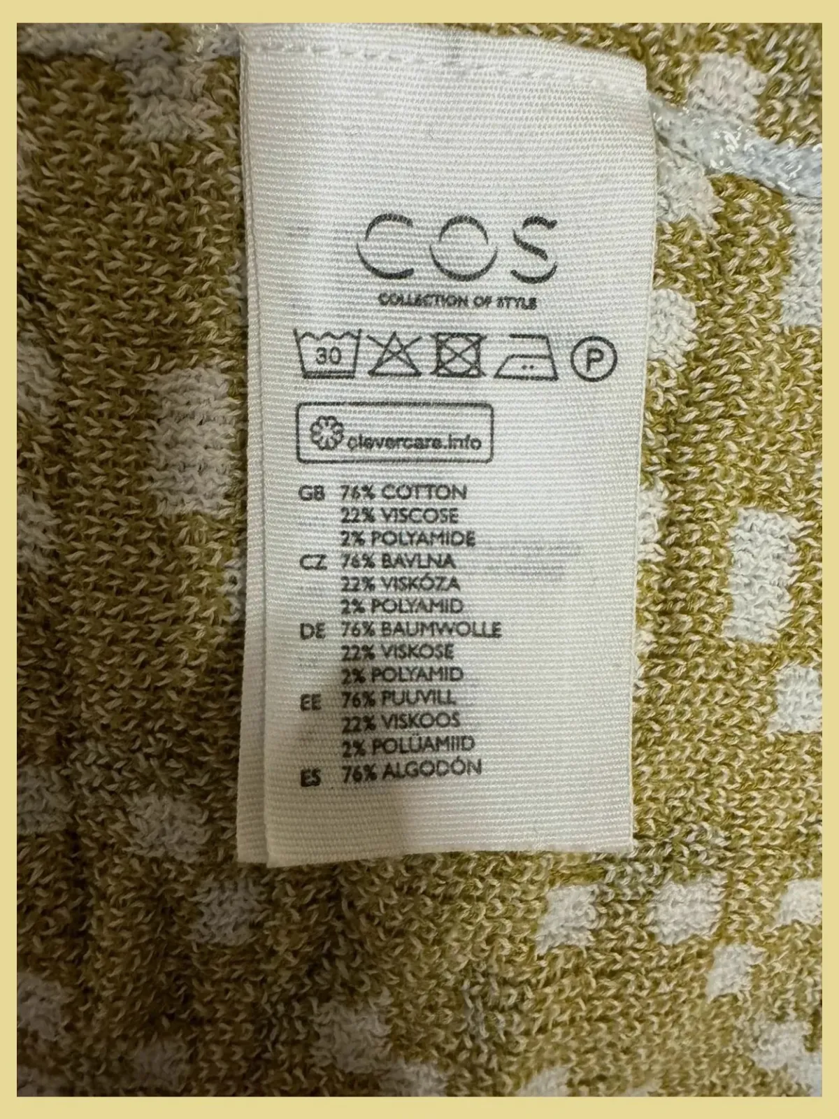 Blusa jersey punto marca Cos talla S 😍 – COS – taille S / 36 / 8 5