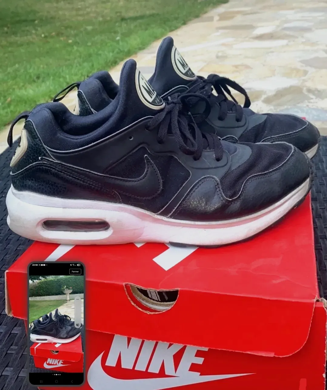 Baskets Nike Air Max Prime noires – Nike – taille EU 42 4