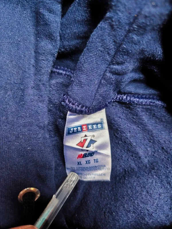 Sweat à capuche Jerzees Seattle bleu marine – Jerzees – bleu marine – taille XL 3