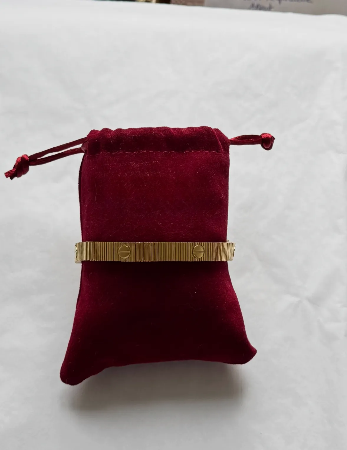 Bracelet Cartier souple – Cartier – doré – taille Taille unique 3