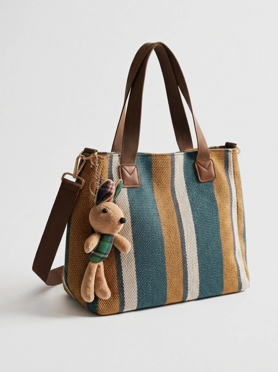 brand new shoulder bag with key chain