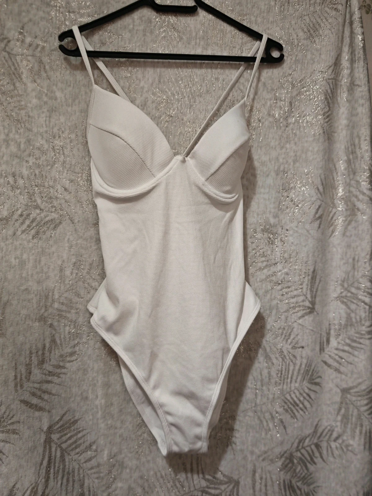 Maillot de bain 1 pièce blanc Ardene – Neuf avec étiquette – Taille L