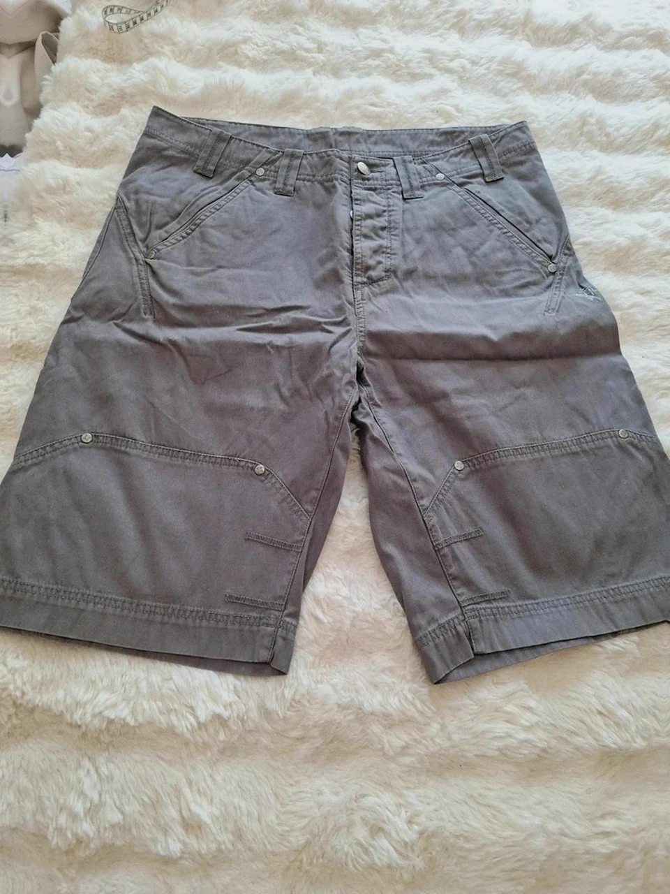 Bermuda en coton gris vintage Oxbow (2007) - Taille M (Homme) cargo
