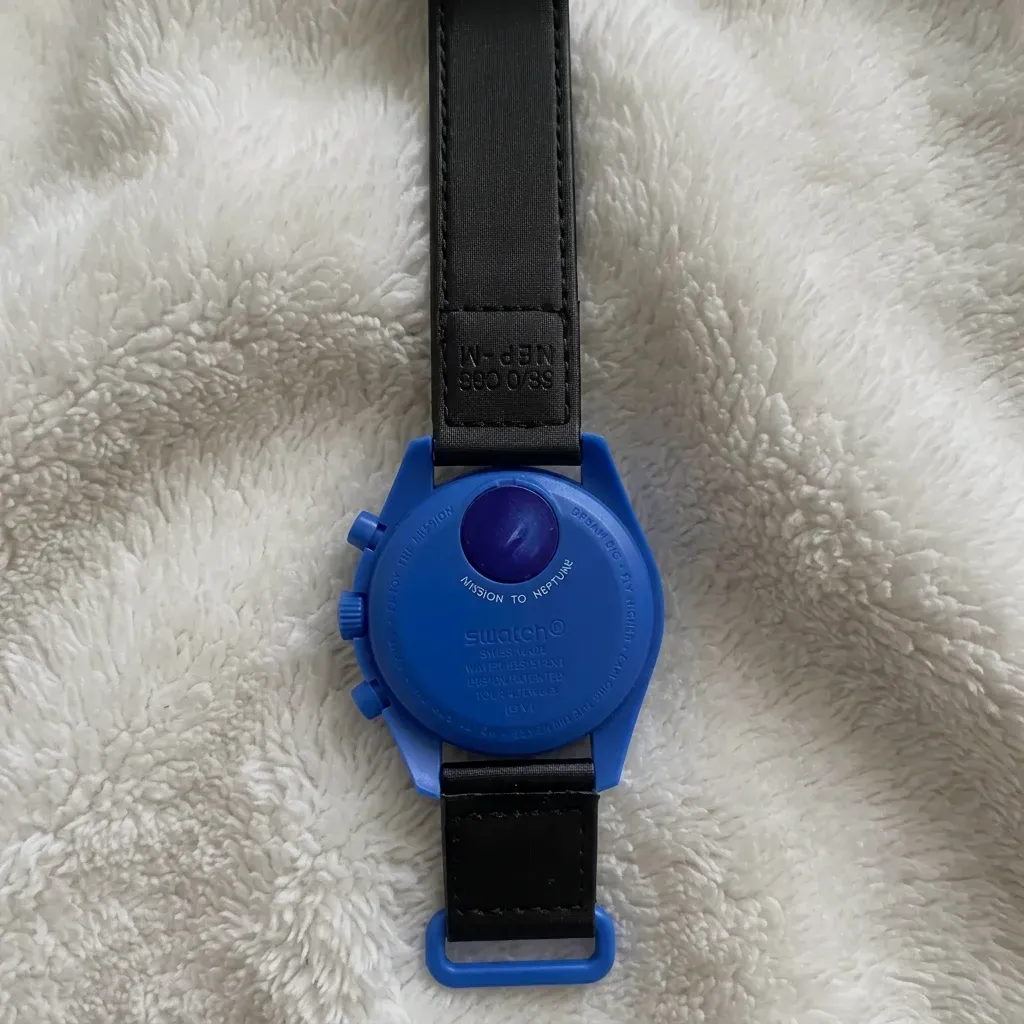 Omega Speedmaster Chrono bleu automatique – Omega – bleu – taille Taille unique 4
