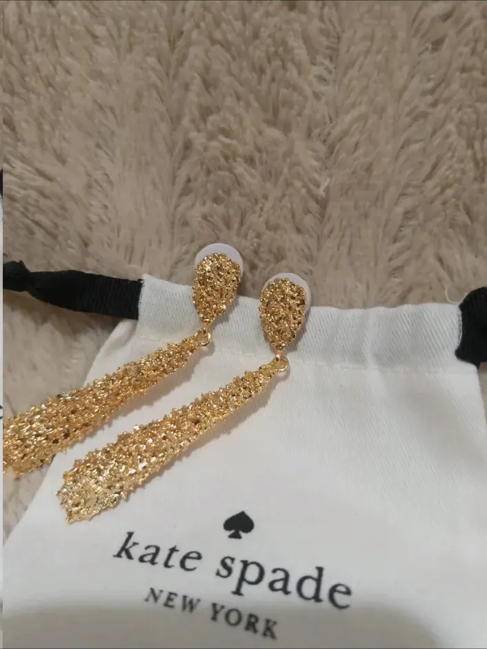 Boucles d'oreilles Kate Spade dorées – Kate Spade – doré 6