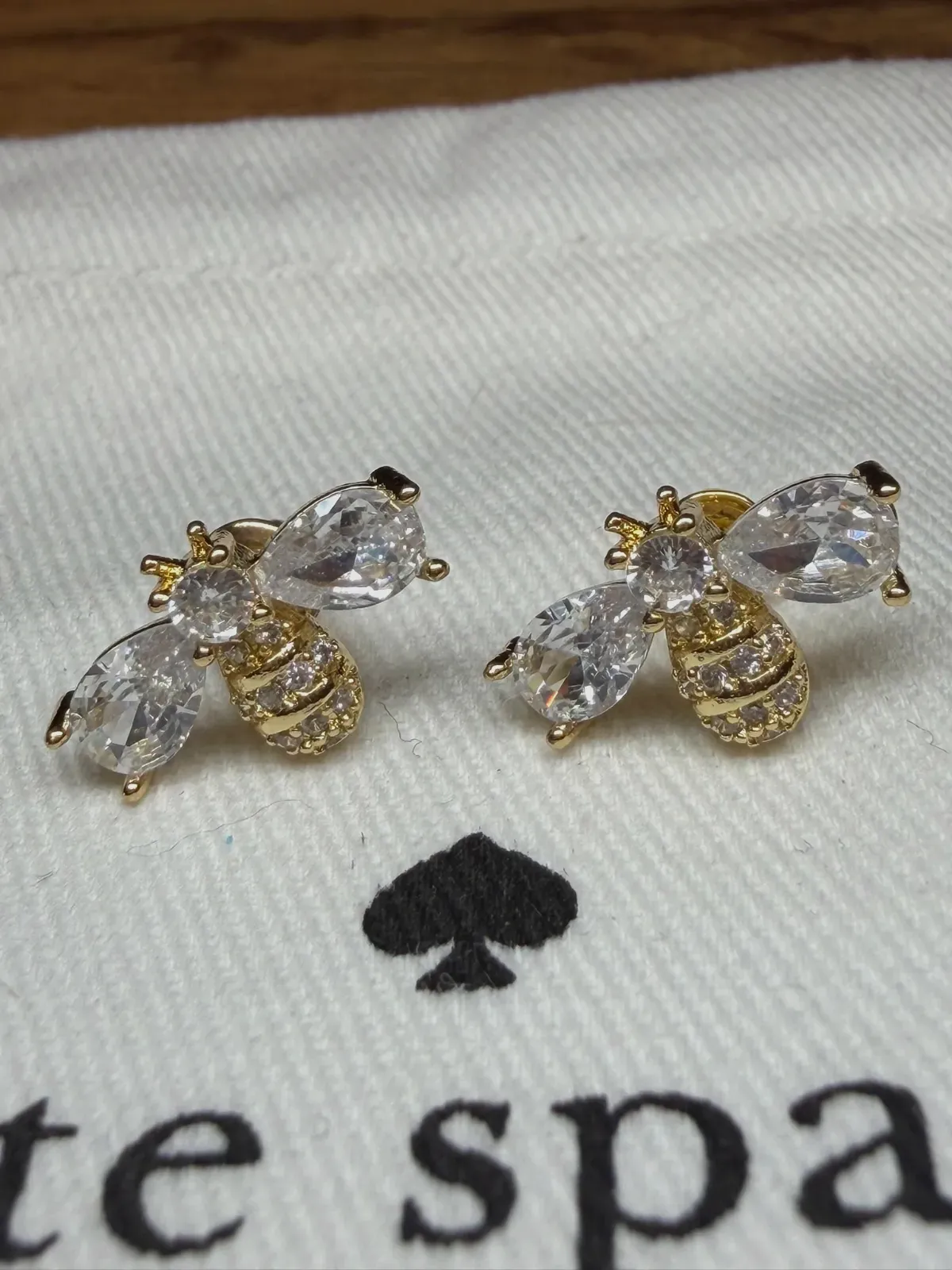 Boucles d'oreilles abeille Kate Spade New York – Kate Spade – doré – taille Taille unique 2