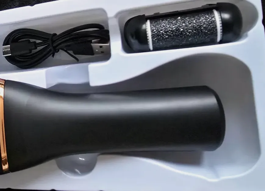 Rasoir électrique rechargeable noir avec accessoires – Sans marque – noir 4