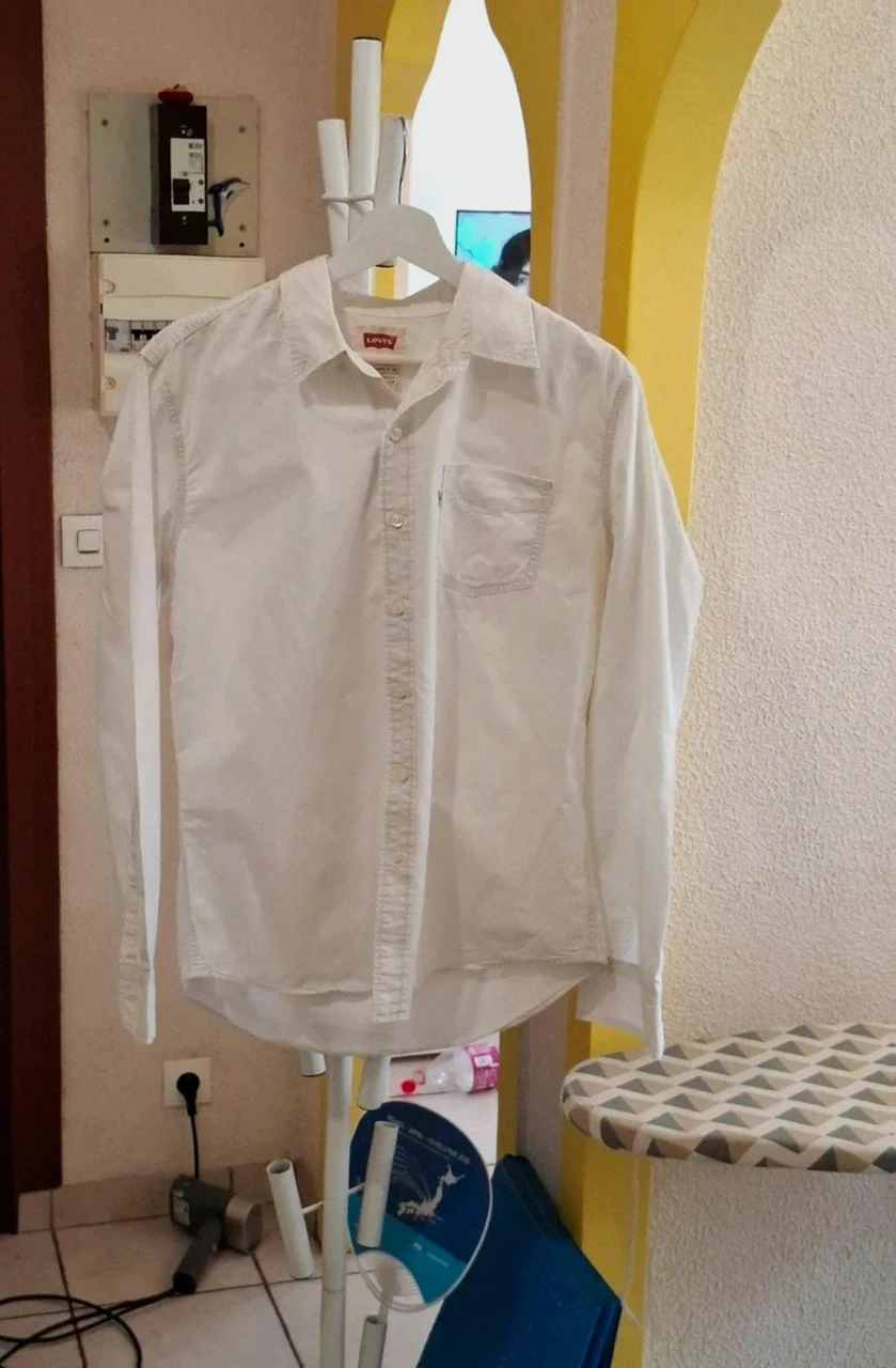 Chemise Levi's Manches Longues - Blanc - Taille M
