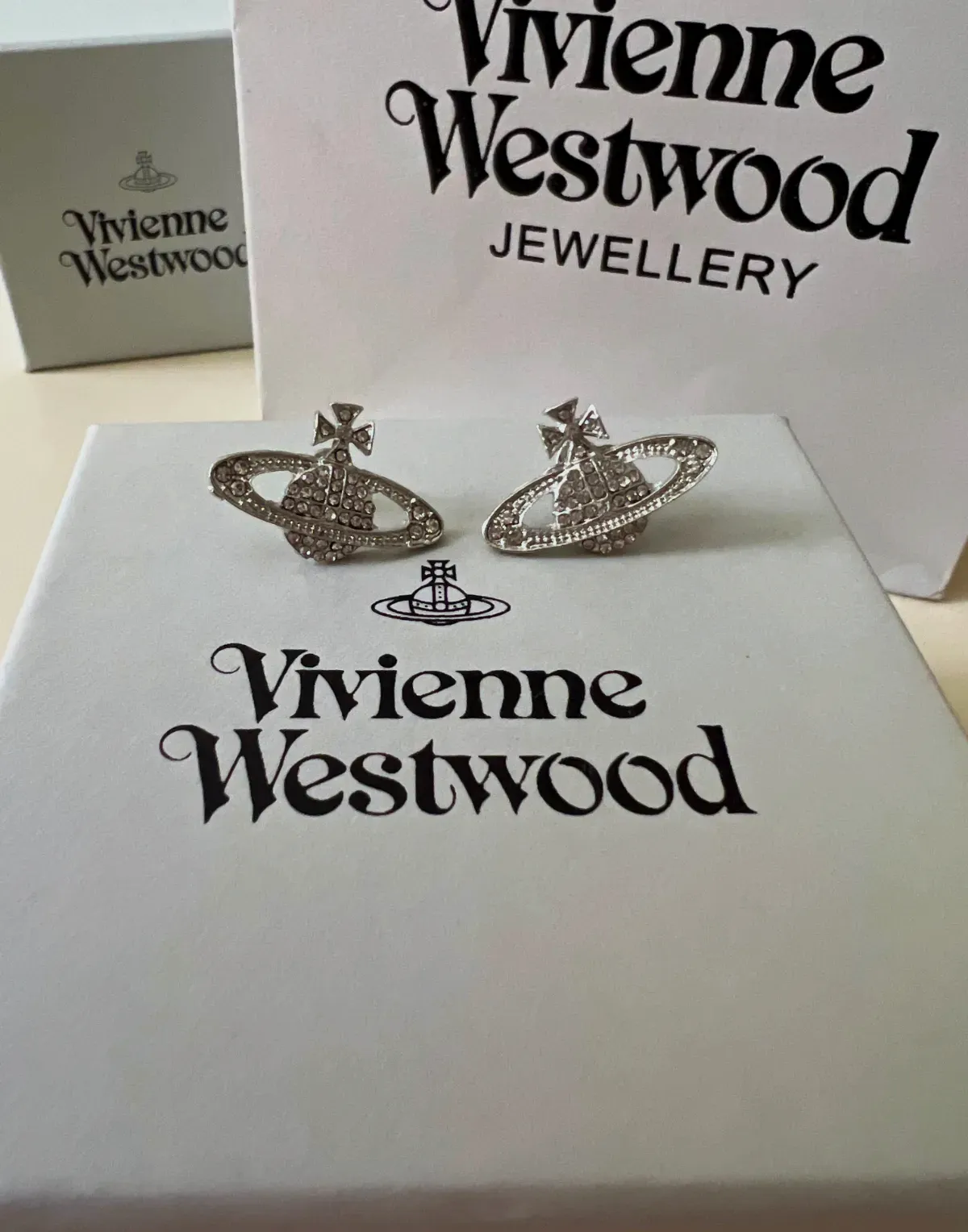 Boucles d'oreilles Vivienne Westwood argentées – Vivienne Westwood – argenté – taille Taille unique 3