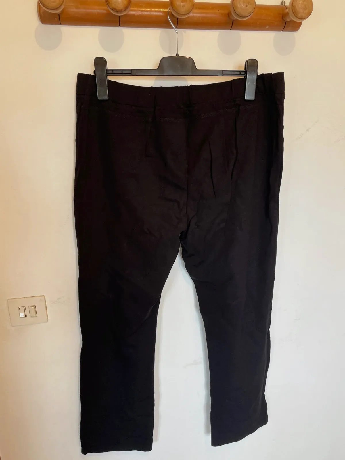 Pantalón Negro Confort Punto Roma - Talla 48/50 aprox. – Punto Roma – taille XL / 42 / 14 3