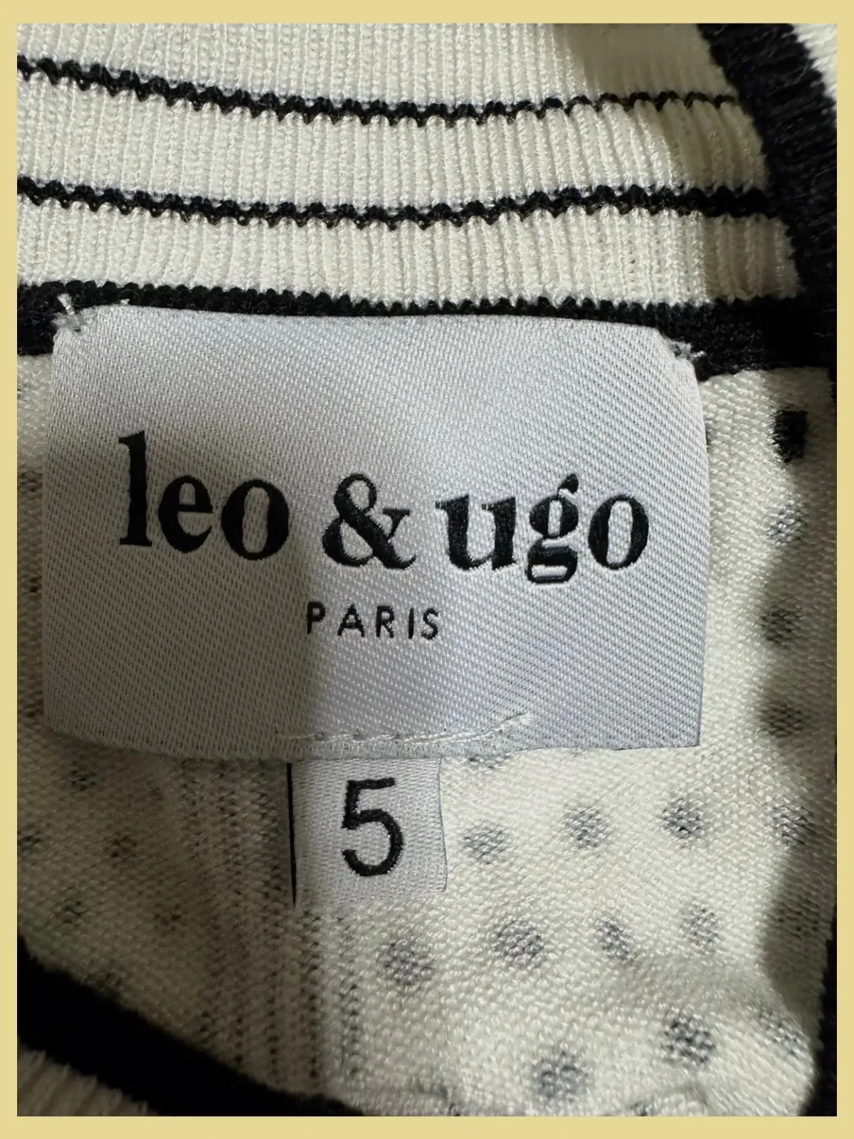 Divino jersey fino bicolor de Leo & ugo talla 52 😍 – LEO & UGO – taille 5XL / 50 / 22 5
