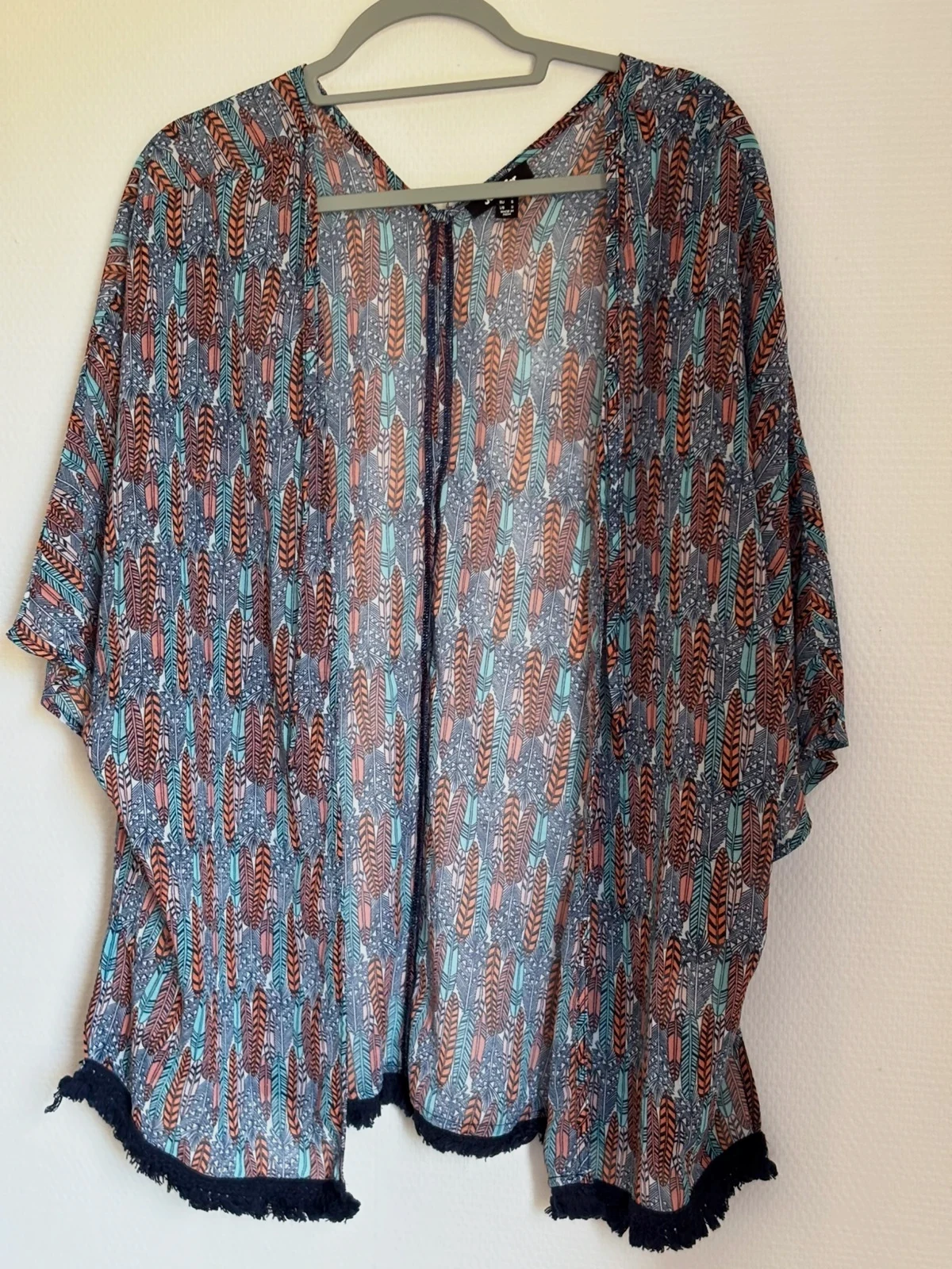 Kimono fluide à imprimé