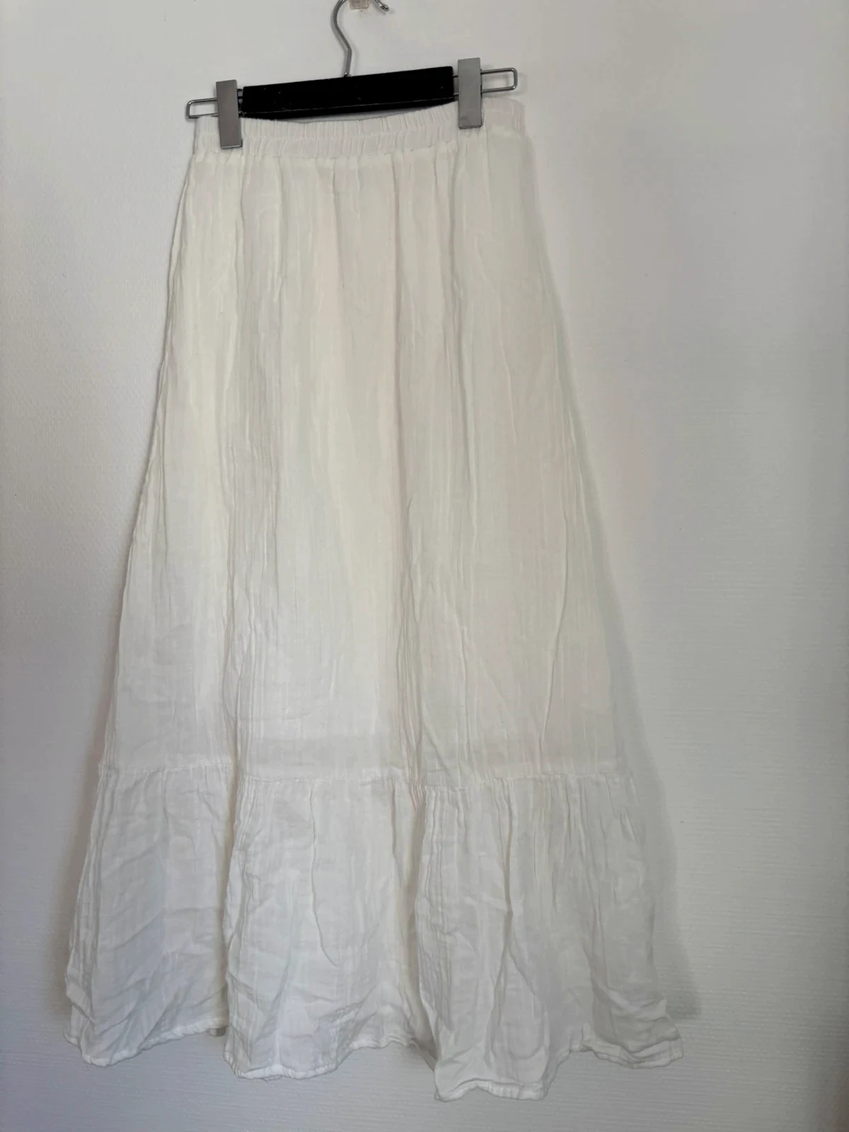 Jupe longue blanche