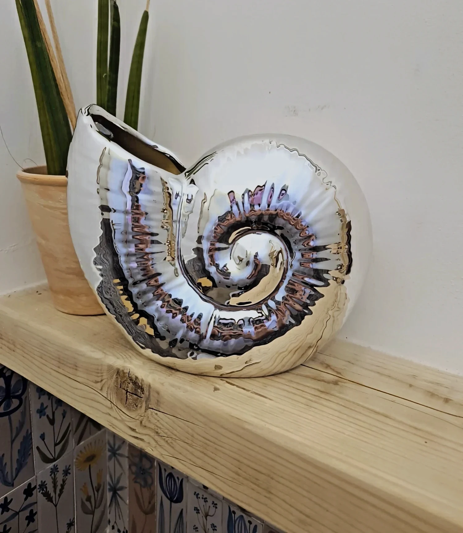 Vase en forme de coquillage