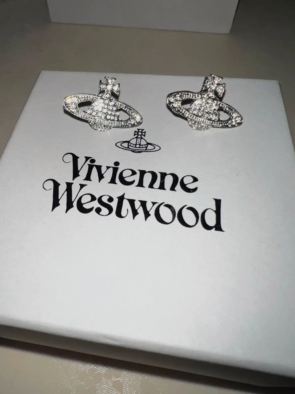 Boucles d'oreilles Orb Vivienne Westwood argentées – Vivienne Westwood – argenté – taille Taille unique 3